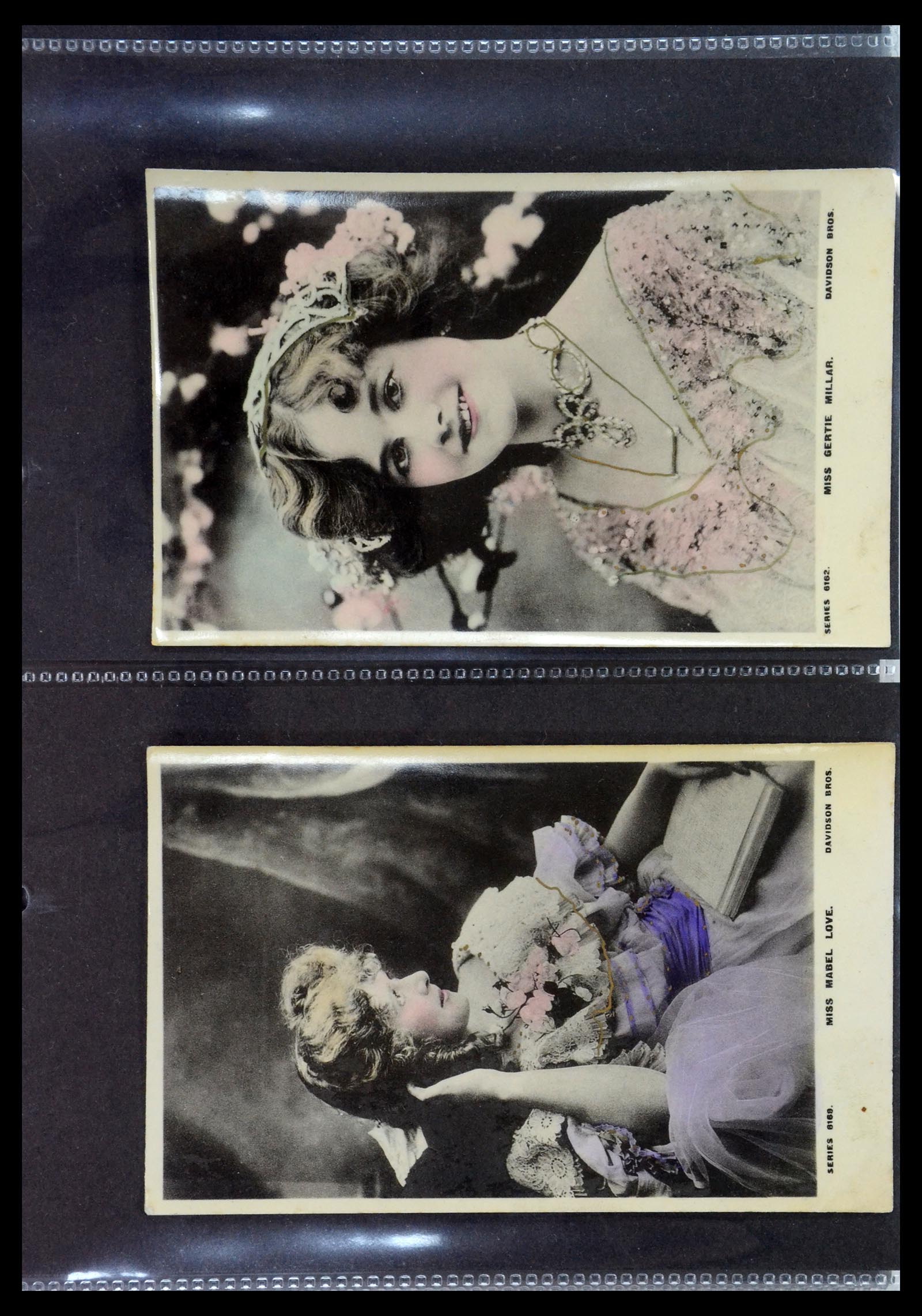 35149 023 - Postzegelverzameling 35149 Engeland ansichtkaarten.