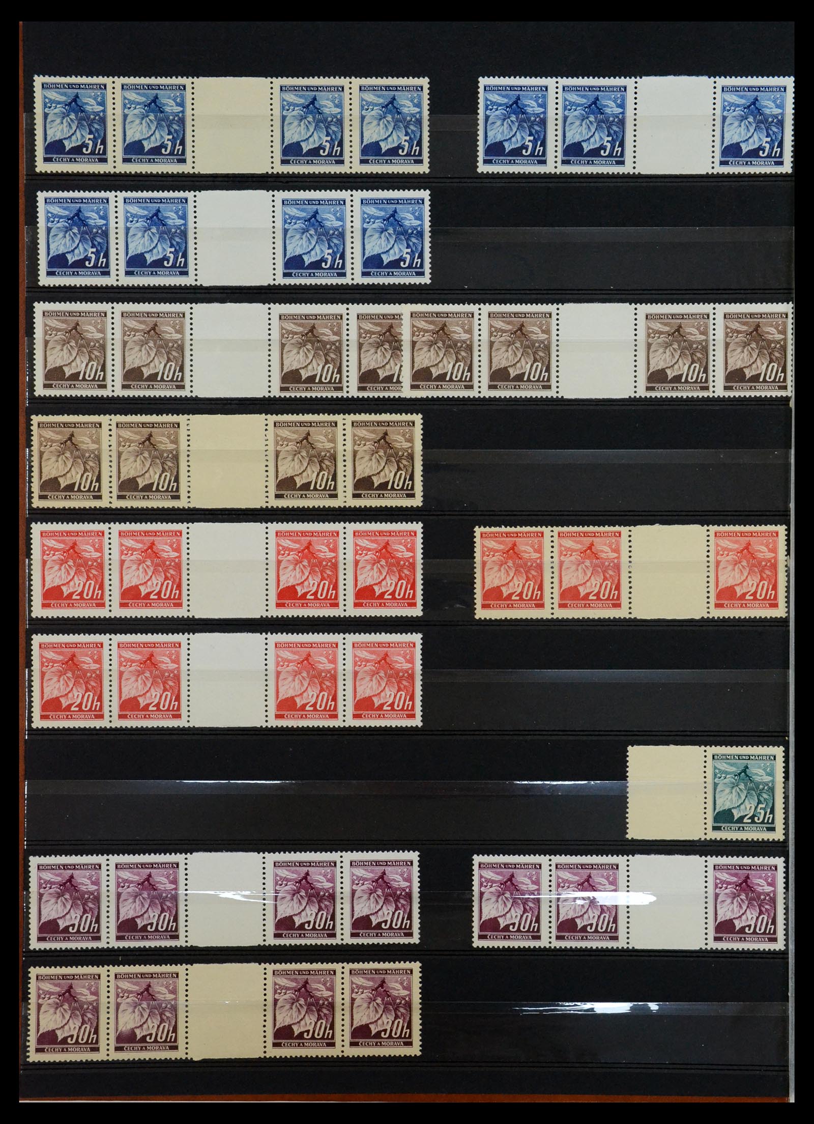 35153 002 - Stamp Collection 35153 Bohemia and Moravia.