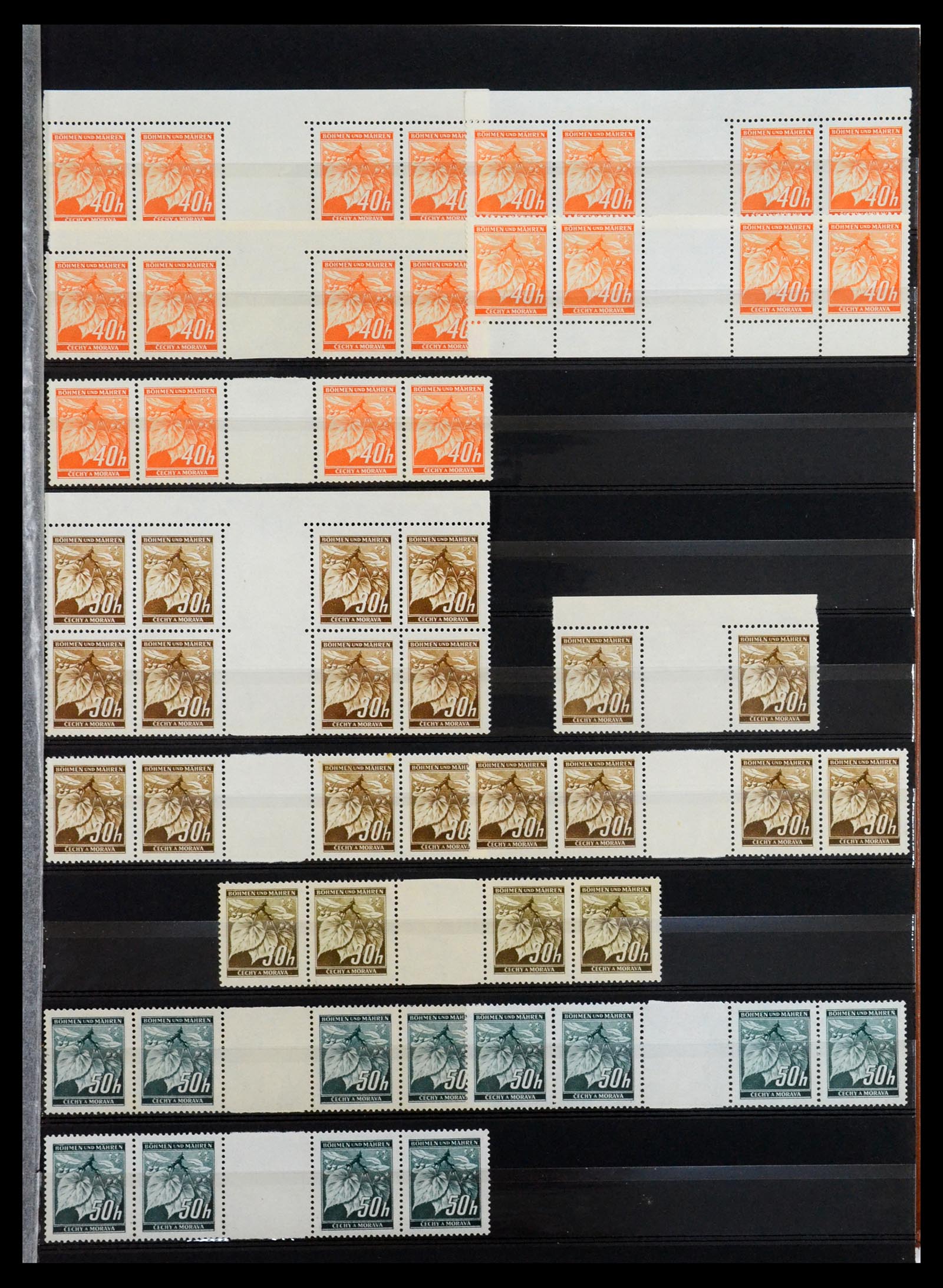 35153 003 - Stamp Collection 35153 Bohemia and Moravia.