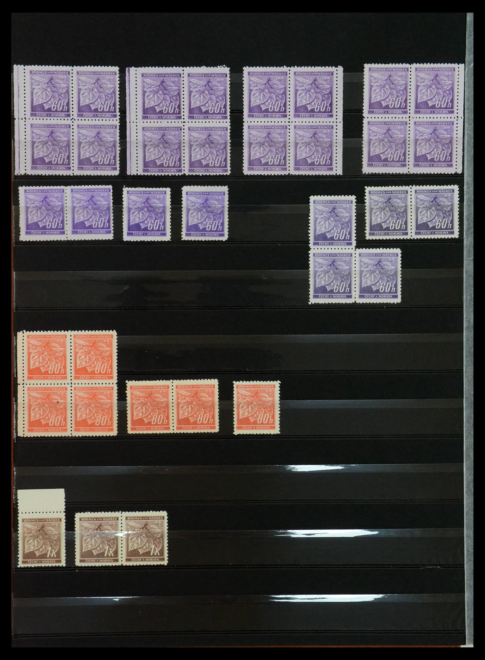 35153 006 - Stamp Collection 35153 Bohemia and Moravia.