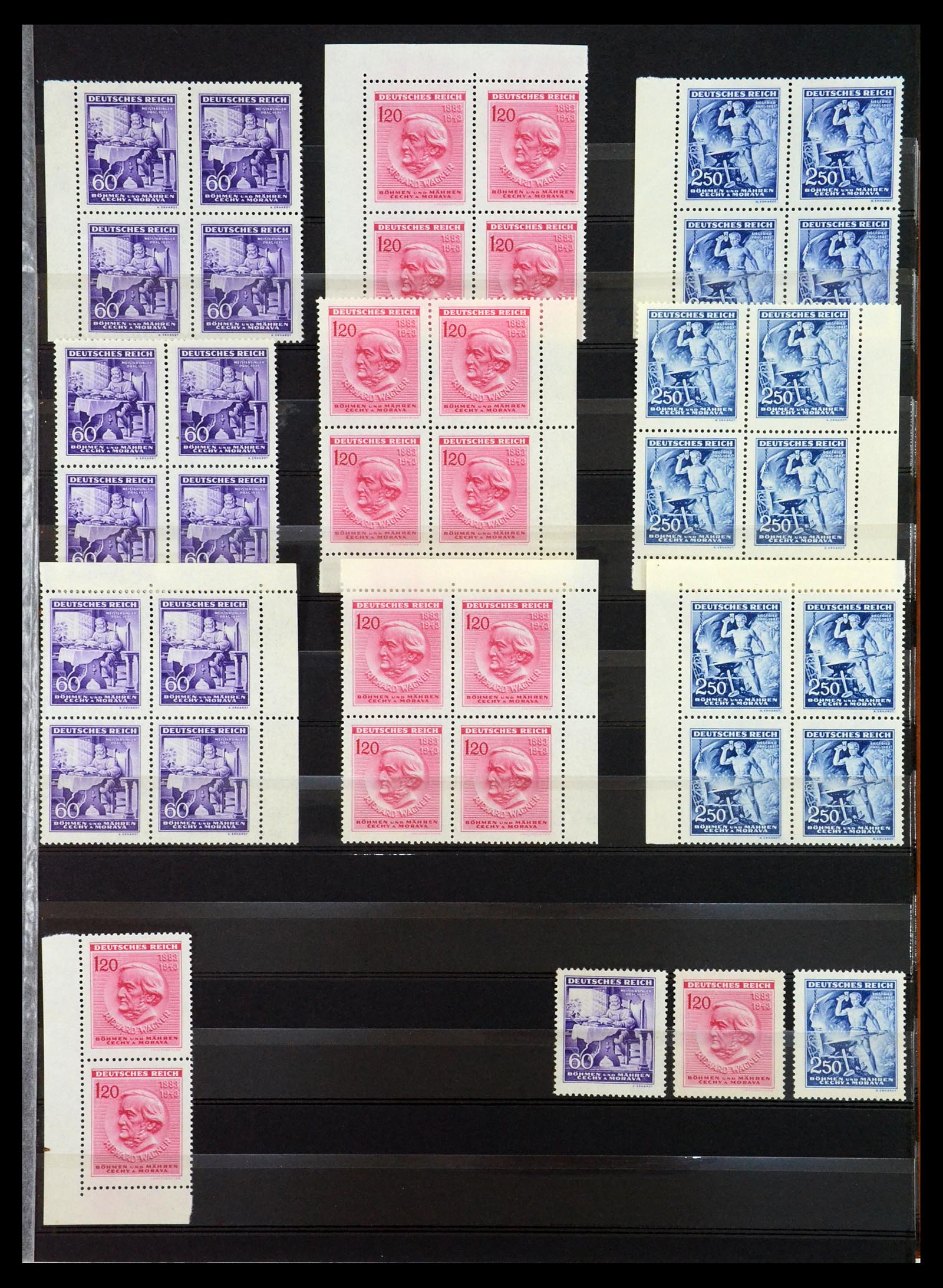 35153 015 - Stamp Collection 35153 Bohemia and Moravia.