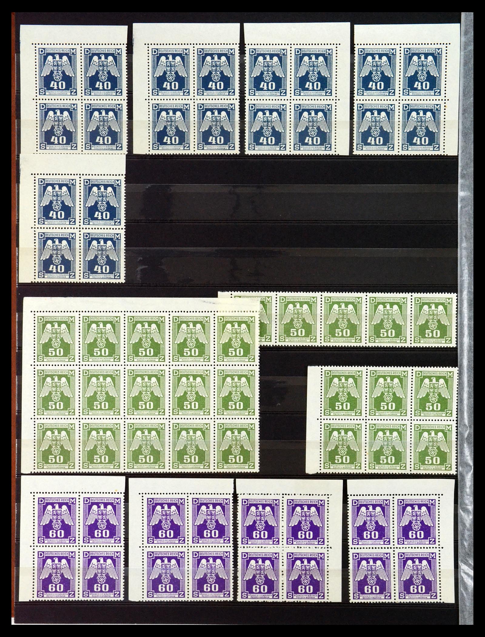 35153 028 - Stamp Collection 35153 Bohemia and Moravia.