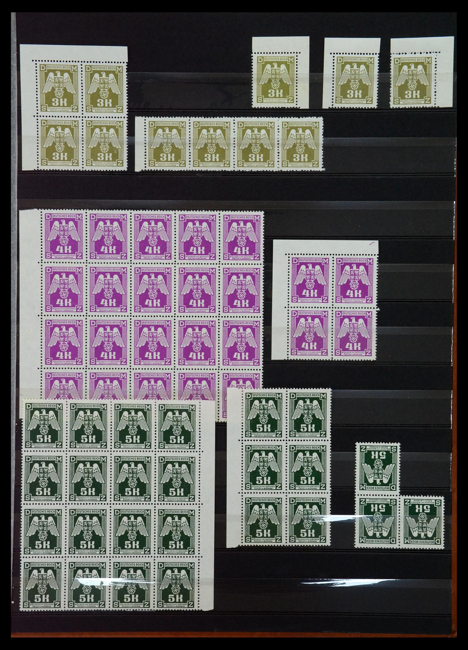 35153 031 - Stamp Collection 35153 Bohemia and Moravia.