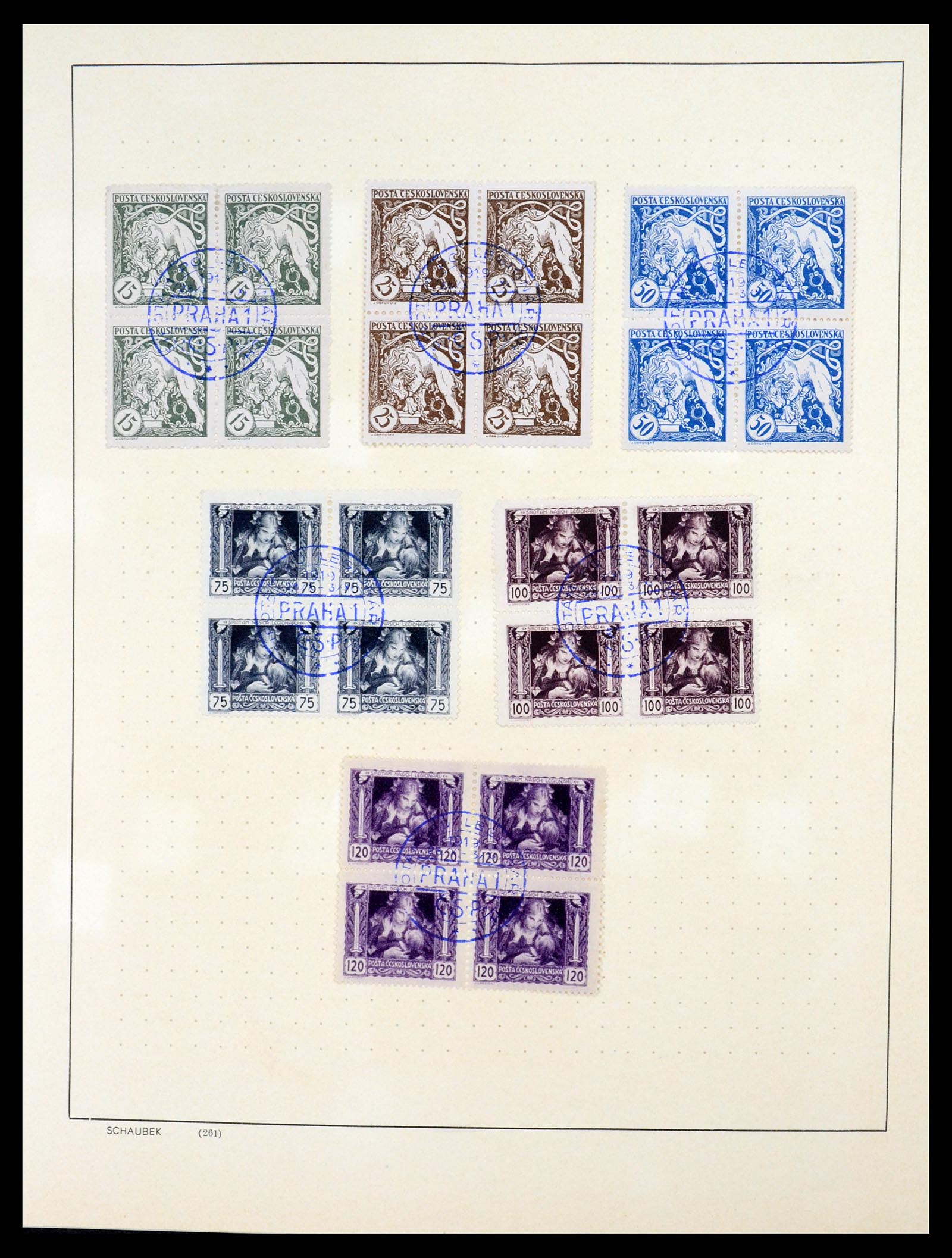 35154 008 - Postzegelverzameling 35154 Tsjechoslowakije 1918-1981.