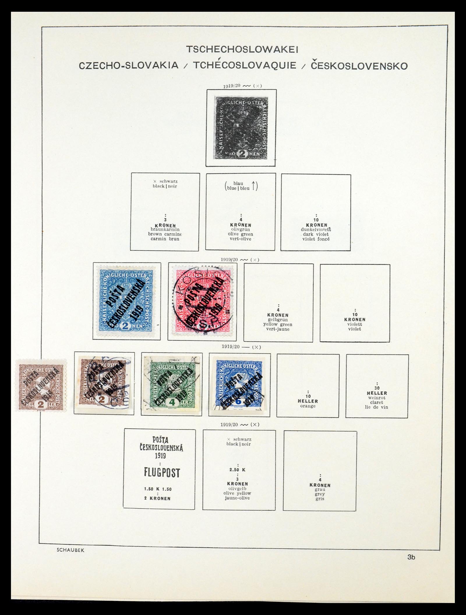 35154 013 - Postzegelverzameling 35154 Tsjechoslowakije 1918-1981.