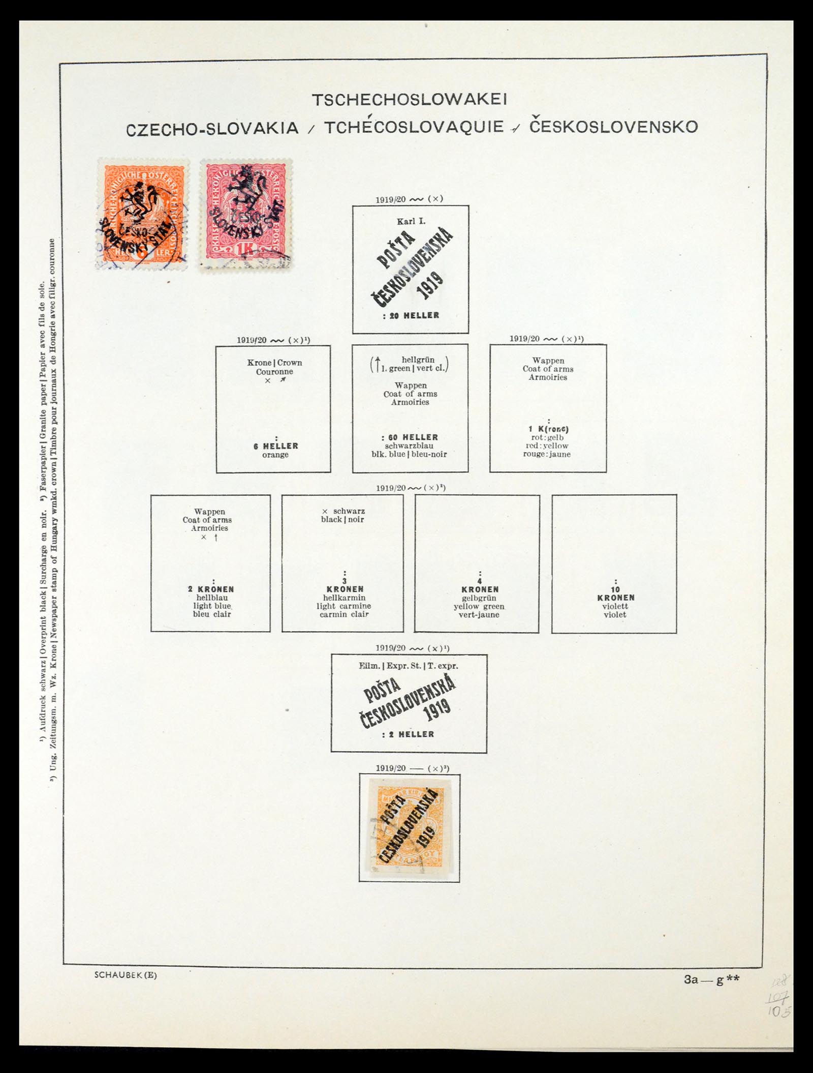 35154 018 - Postzegelverzameling 35154 Tsjechoslowakije 1918-1981.