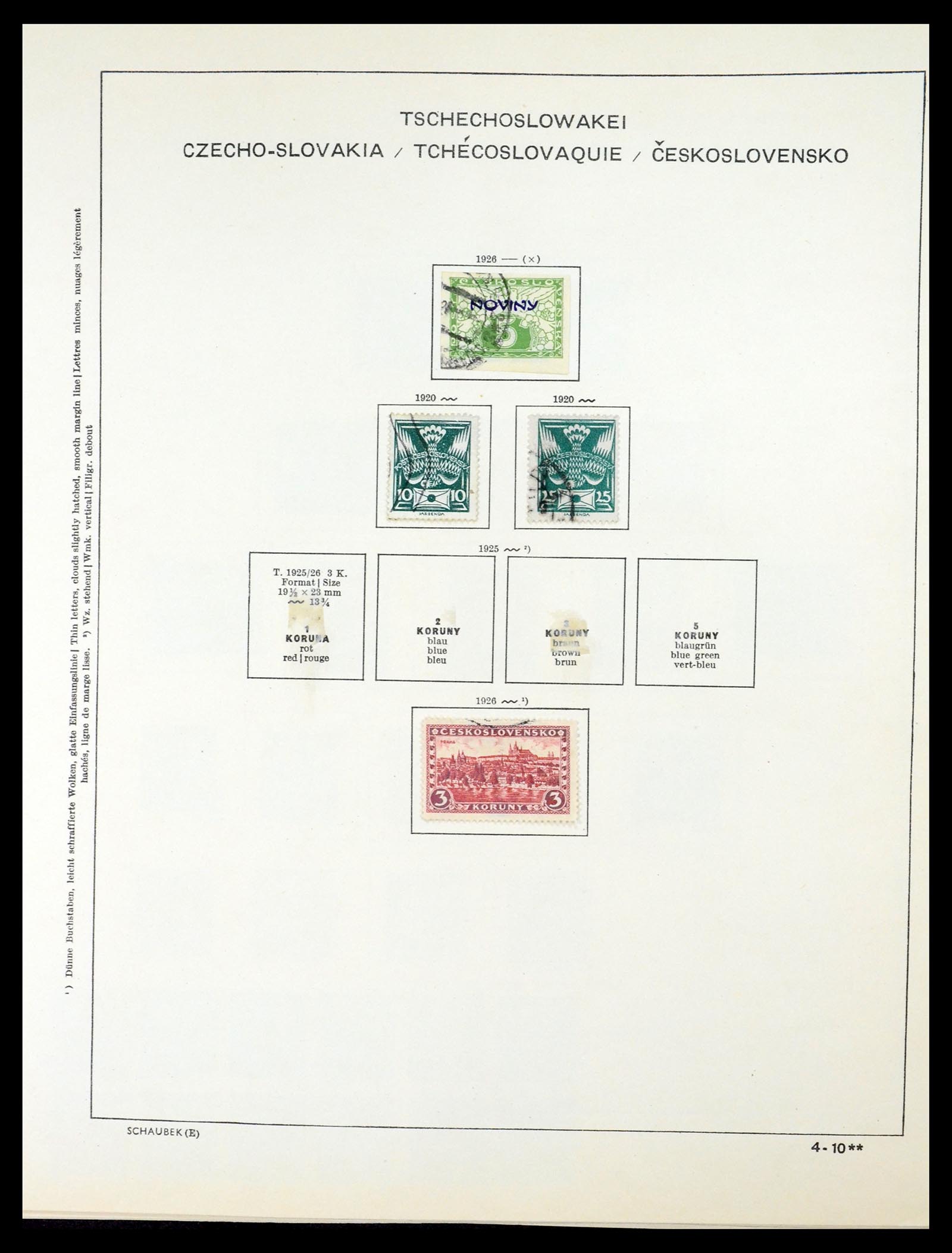 35154 029 - Postzegelverzameling 35154 Tsjechoslowakije 1918-1981.