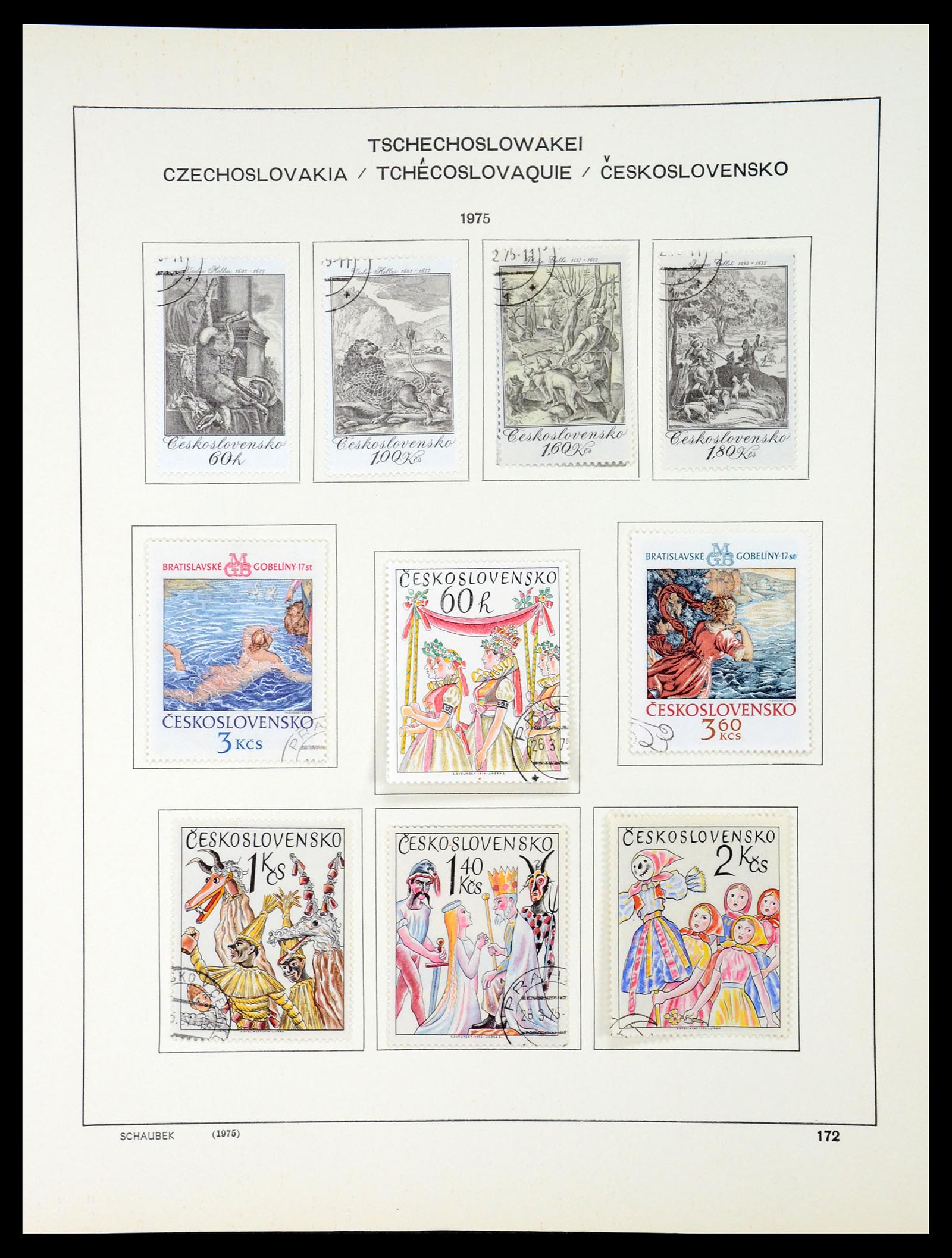 35154 244 - Stamp Collection 35154 Czechoslovakia 1918-1981.