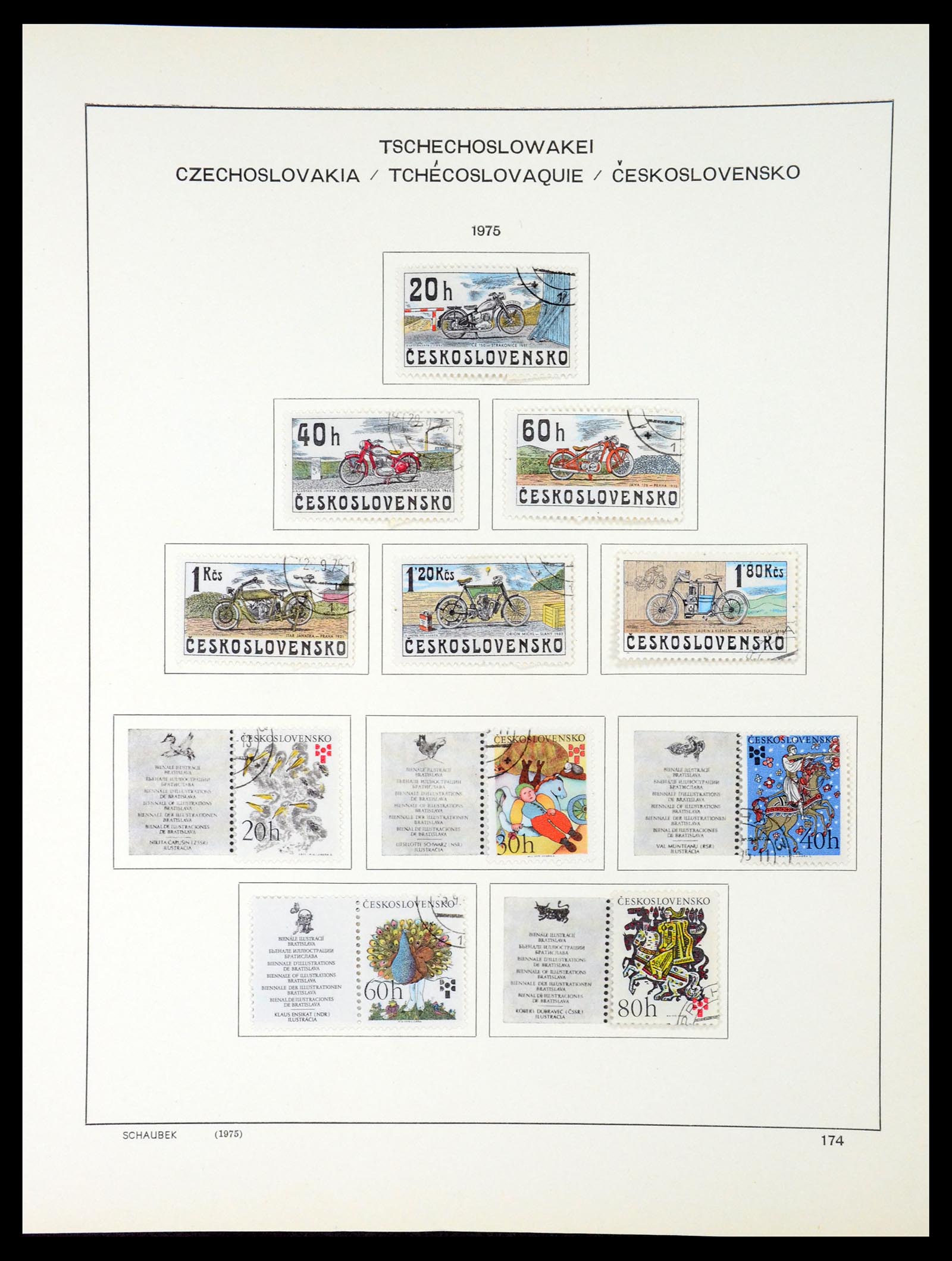 35154 246 - Stamp Collection 35154 Czechoslovakia 1918-1981.