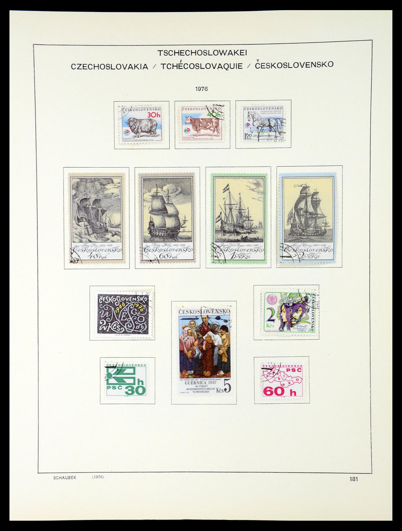 35154 253 - Stamp Collection 35154 Czechoslovakia 1918-1981.