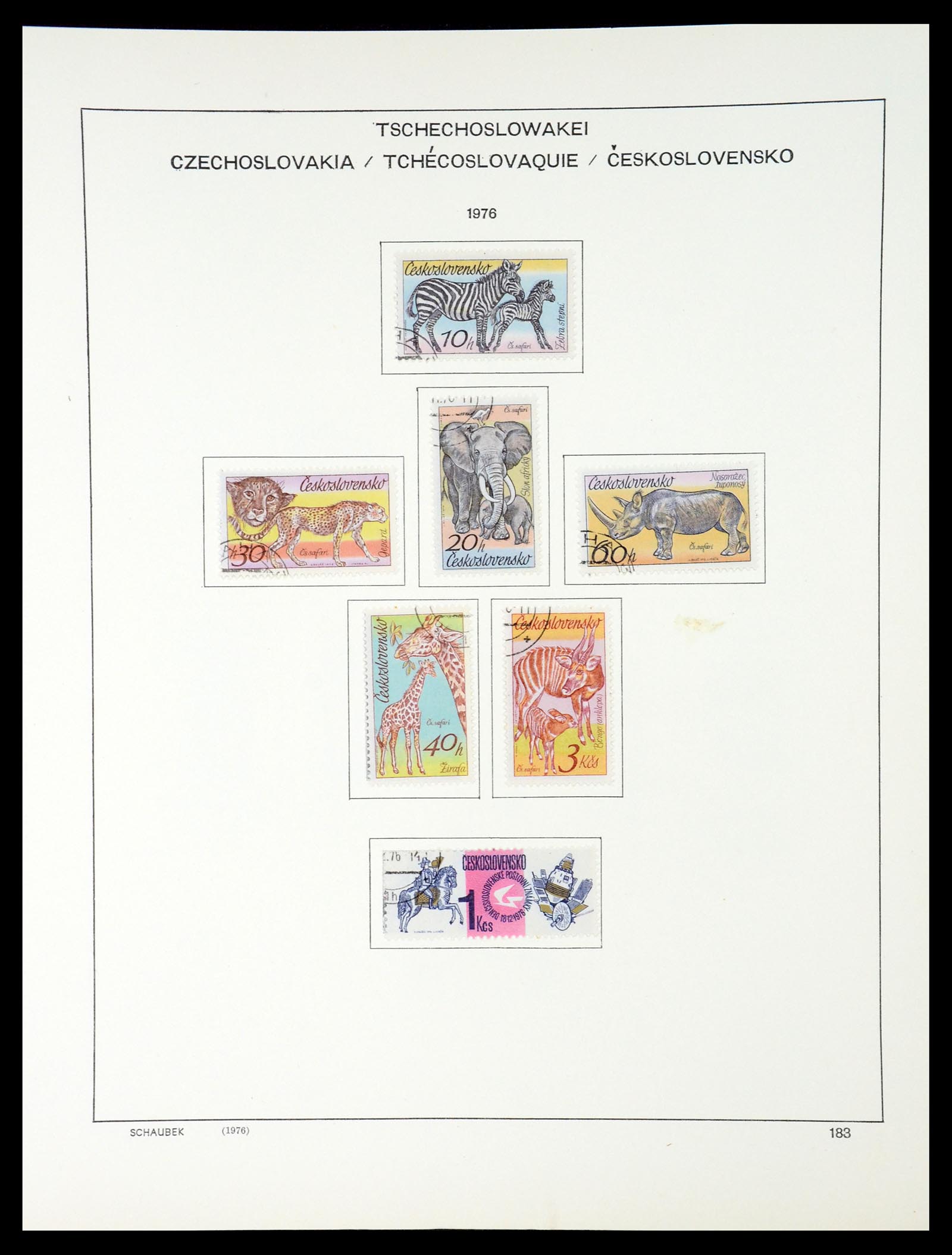 35154 255 - Stamp Collection 35154 Czechoslovakia 1918-1981.
