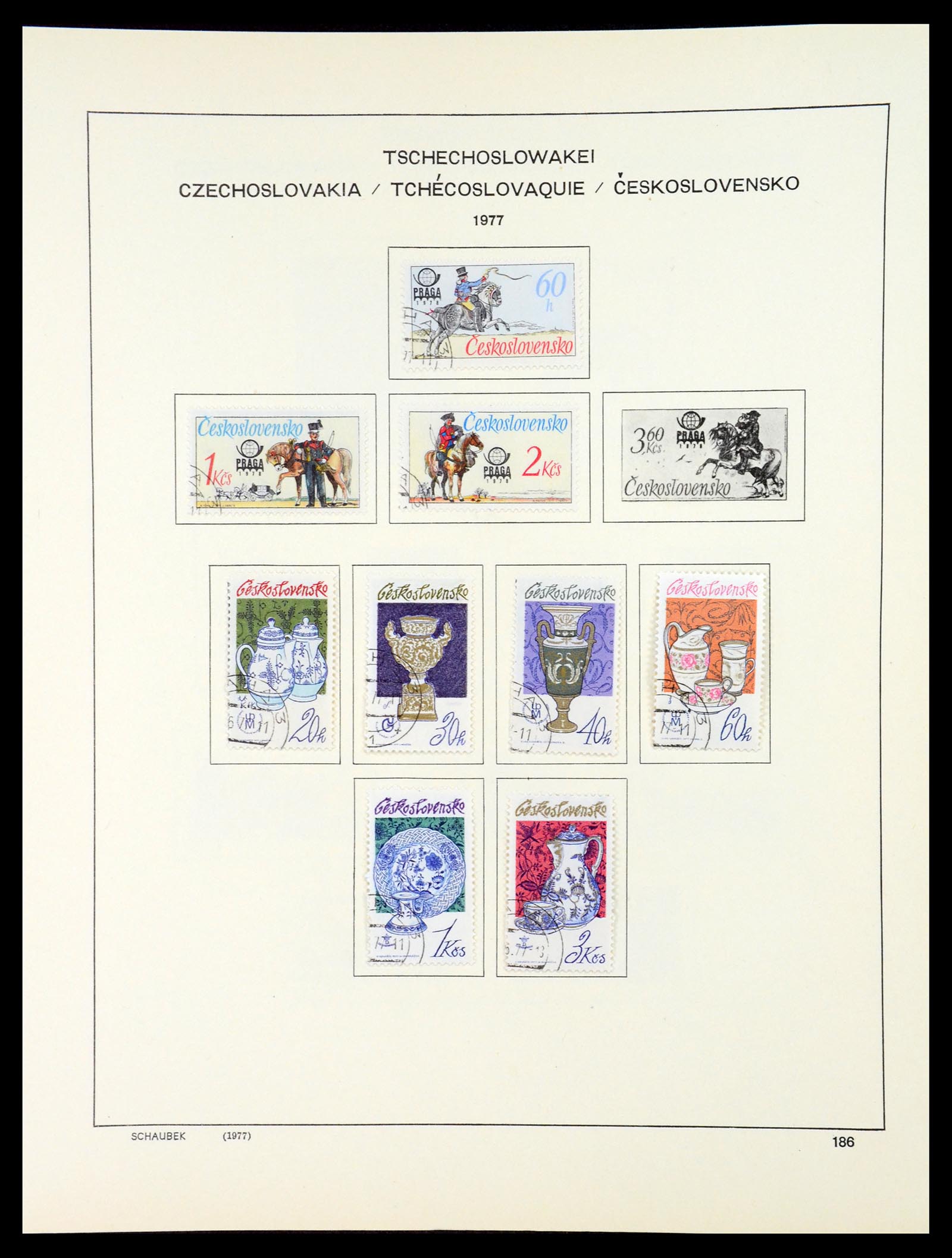 35154 258 - Stamp Collection 35154 Czechoslovakia 1918-1981.