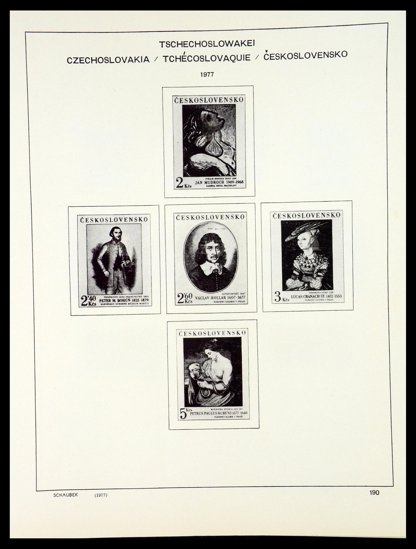 35154 262 - Postzegelverzameling 35154 Tsjechoslowakije 1918-1981.