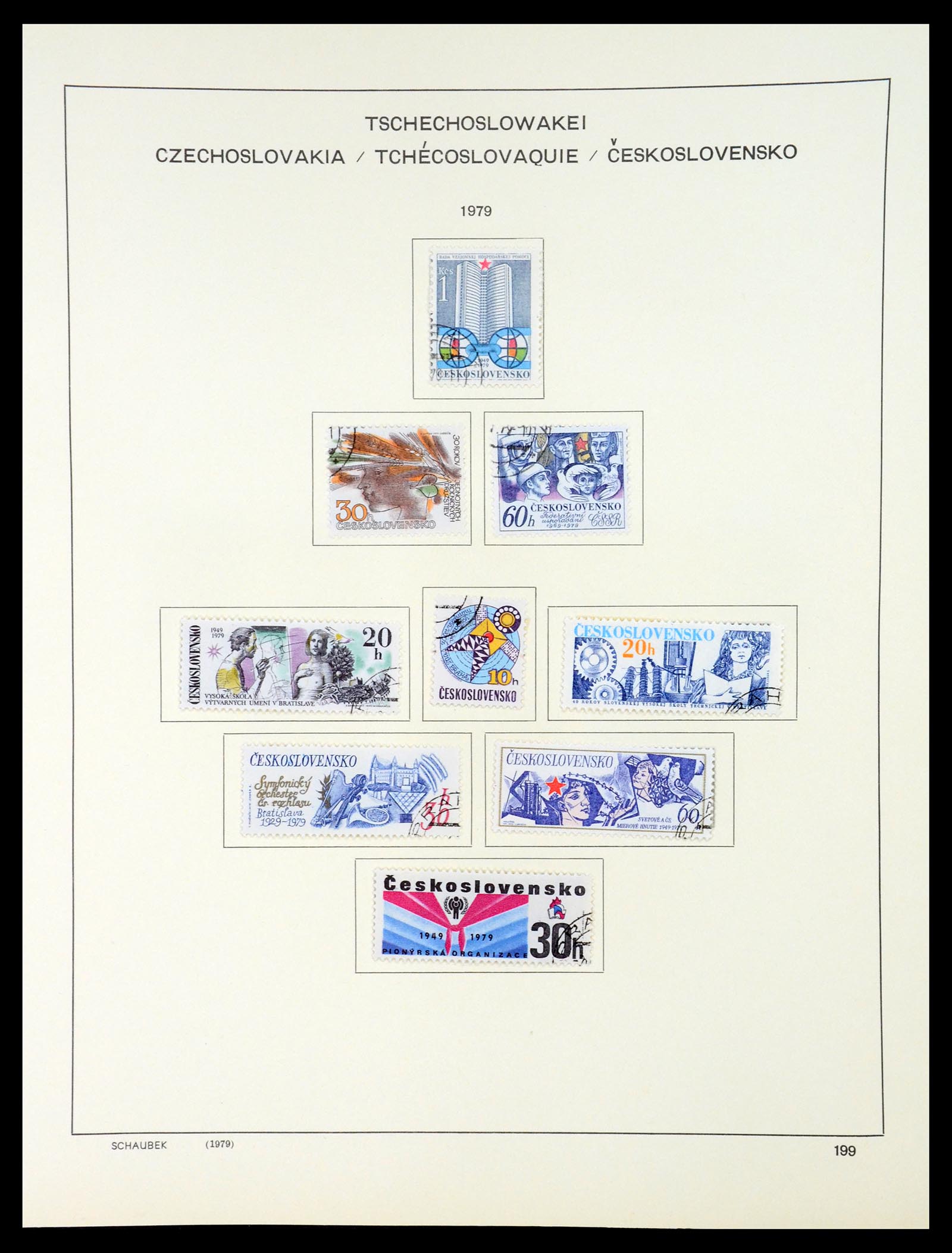 35154 271 - Postzegelverzameling 35154 Tsjechoslowakije 1918-1981.