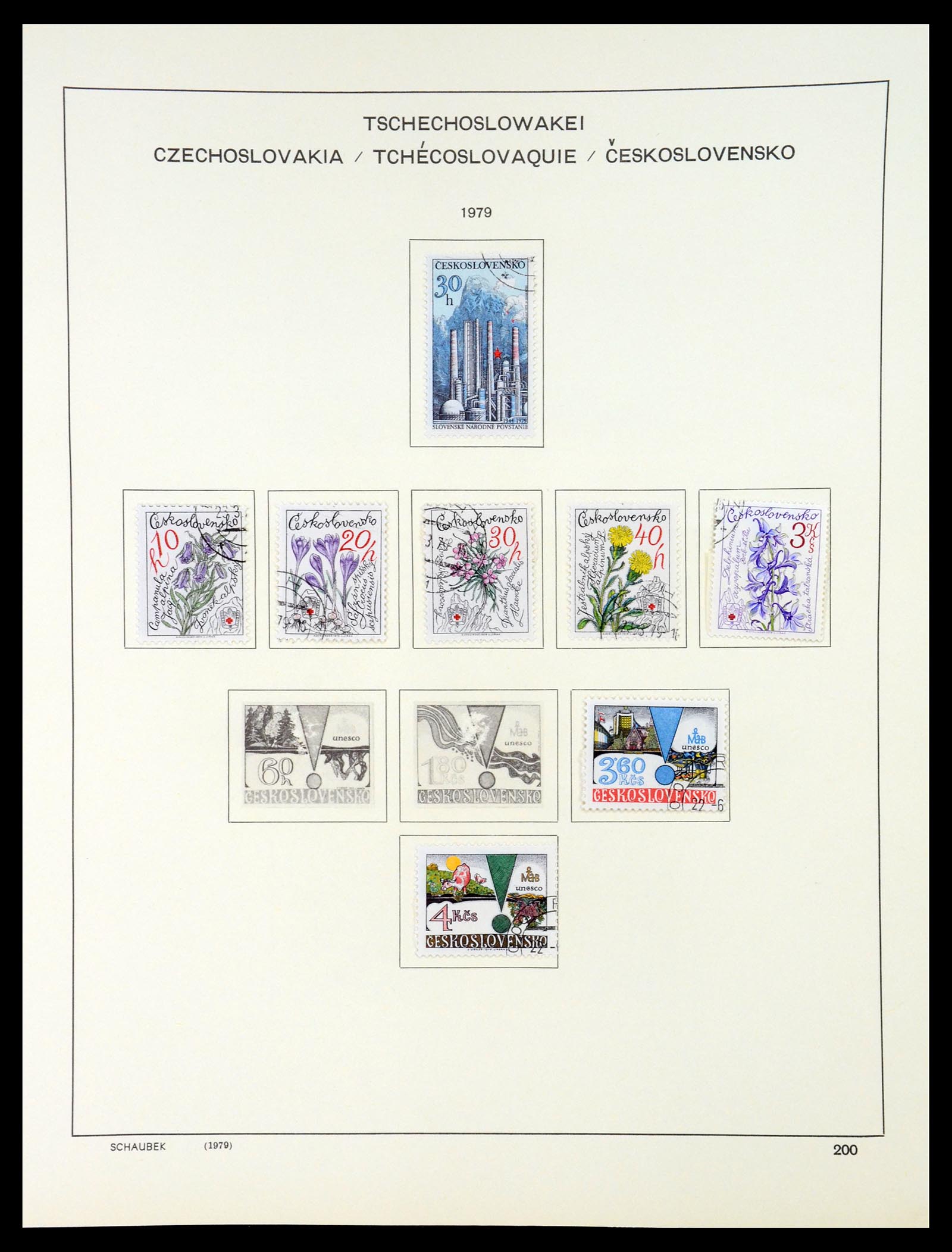 35154 272 - Postzegelverzameling 35154 Tsjechoslowakije 1918-1981.
