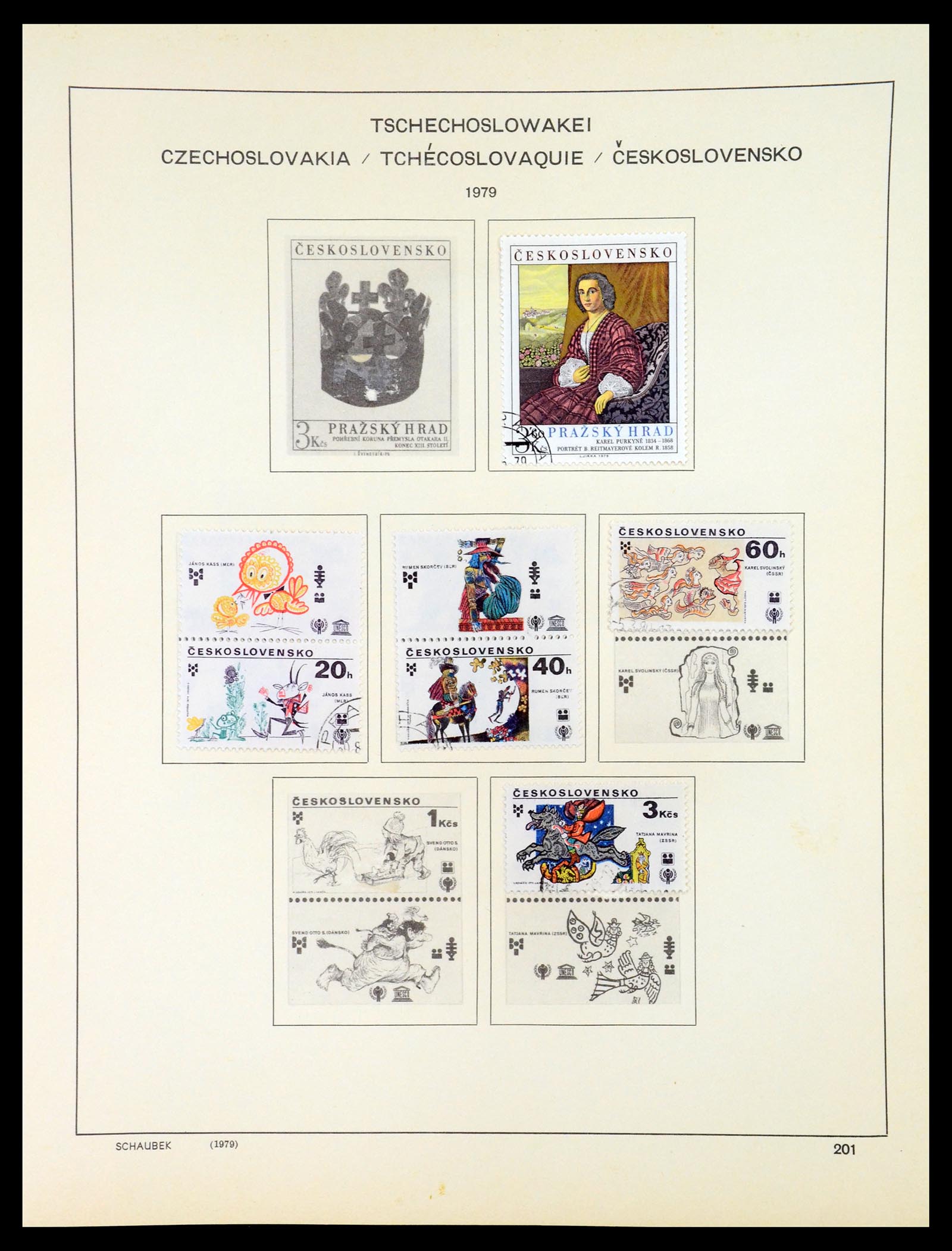 35154 273 - Postzegelverzameling 35154 Tsjechoslowakije 1918-1981.