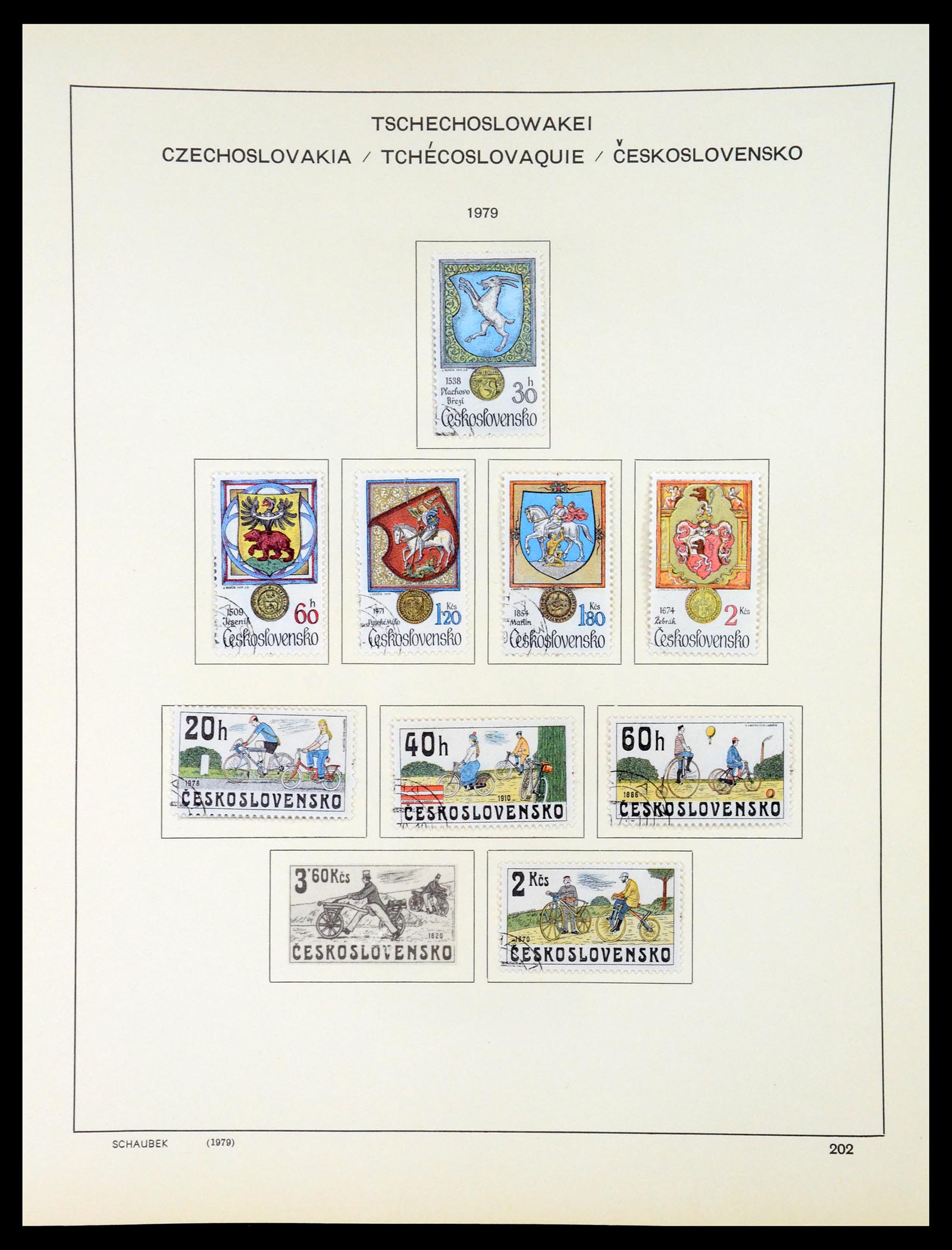 35154 274 - Postzegelverzameling 35154 Tsjechoslowakije 1918-1981.