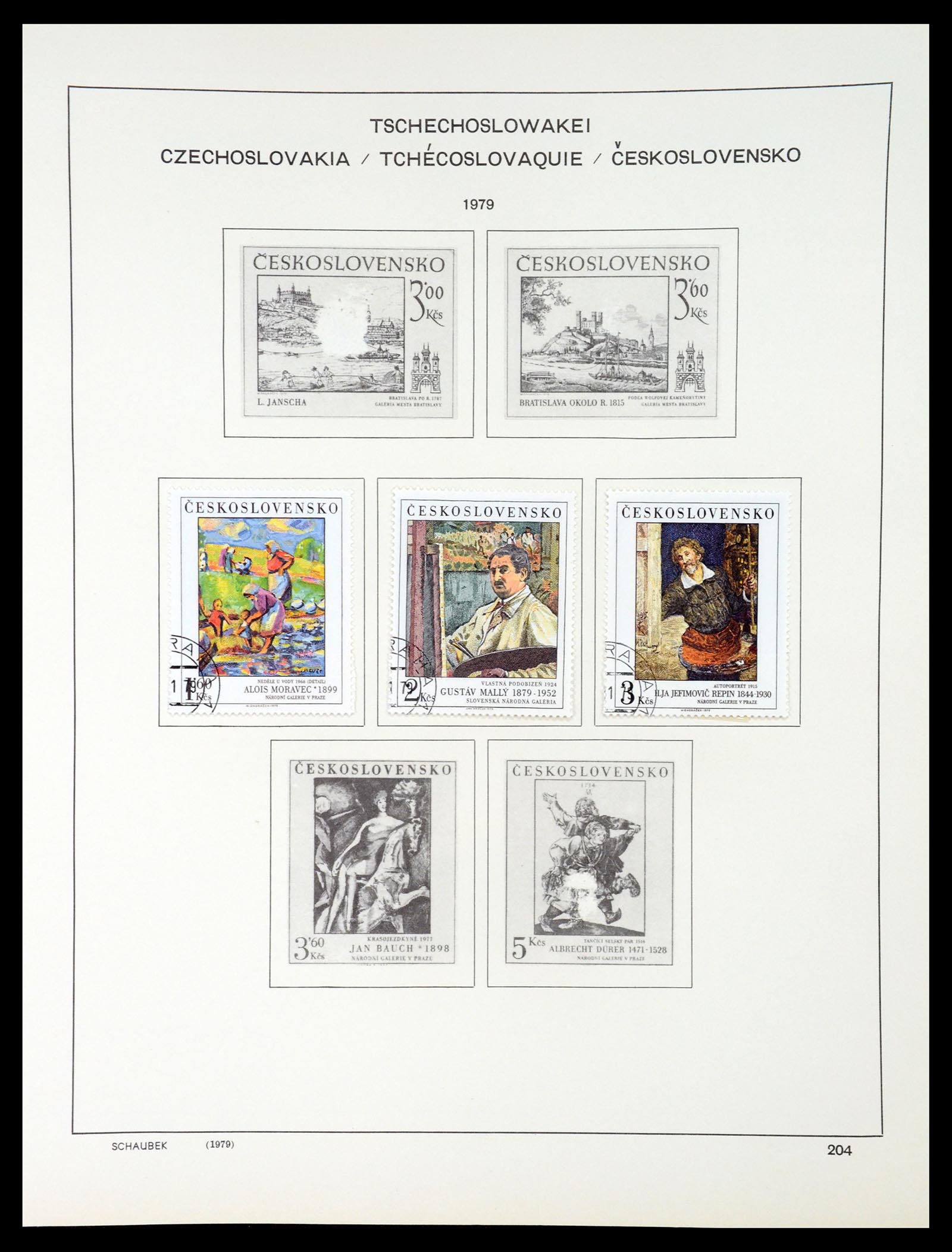 35154 276 - Stamp Collection 35154 Czechoslovakia 1918-1981.