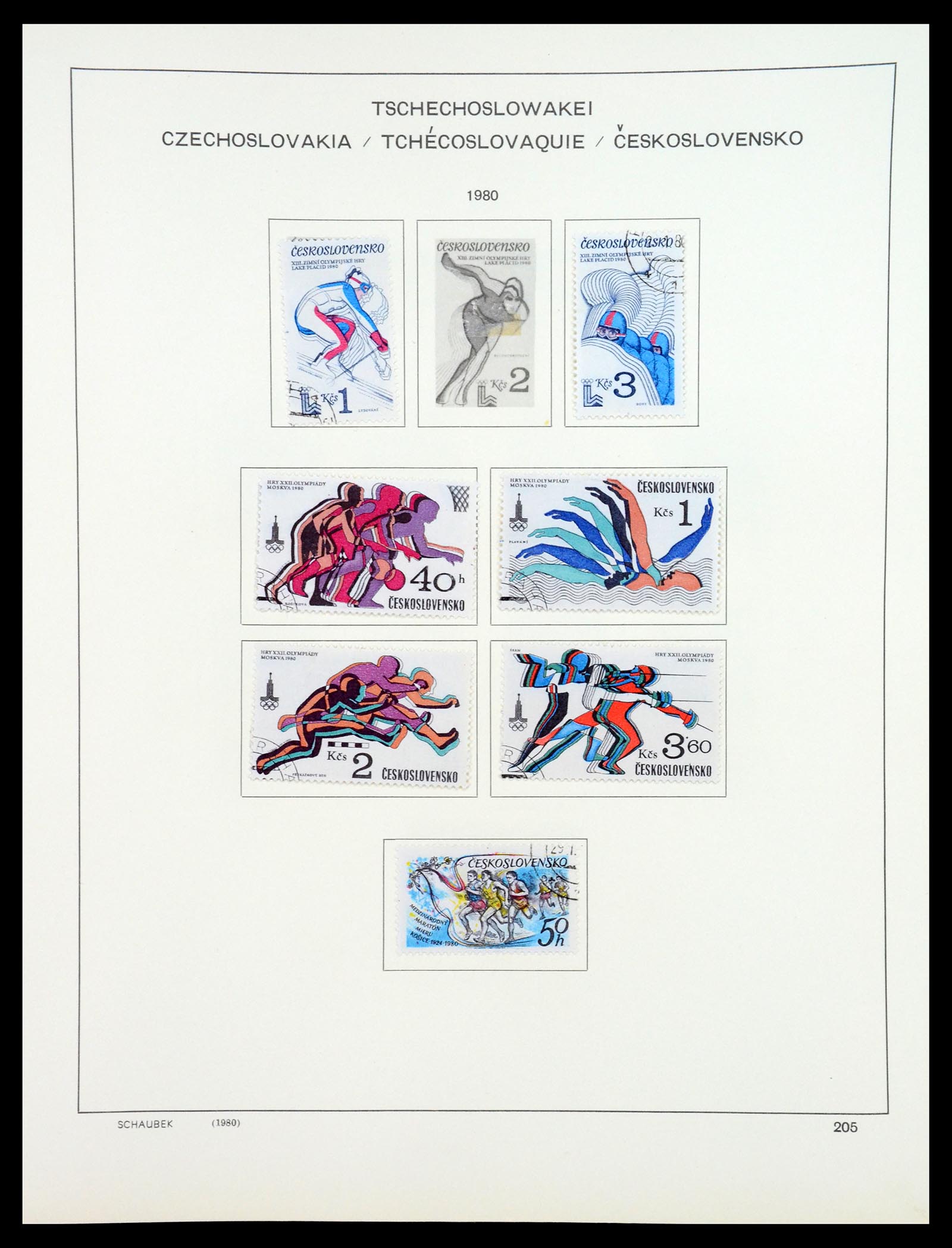 35154 277 - Postzegelverzameling 35154 Tsjechoslowakije 1918-1981.