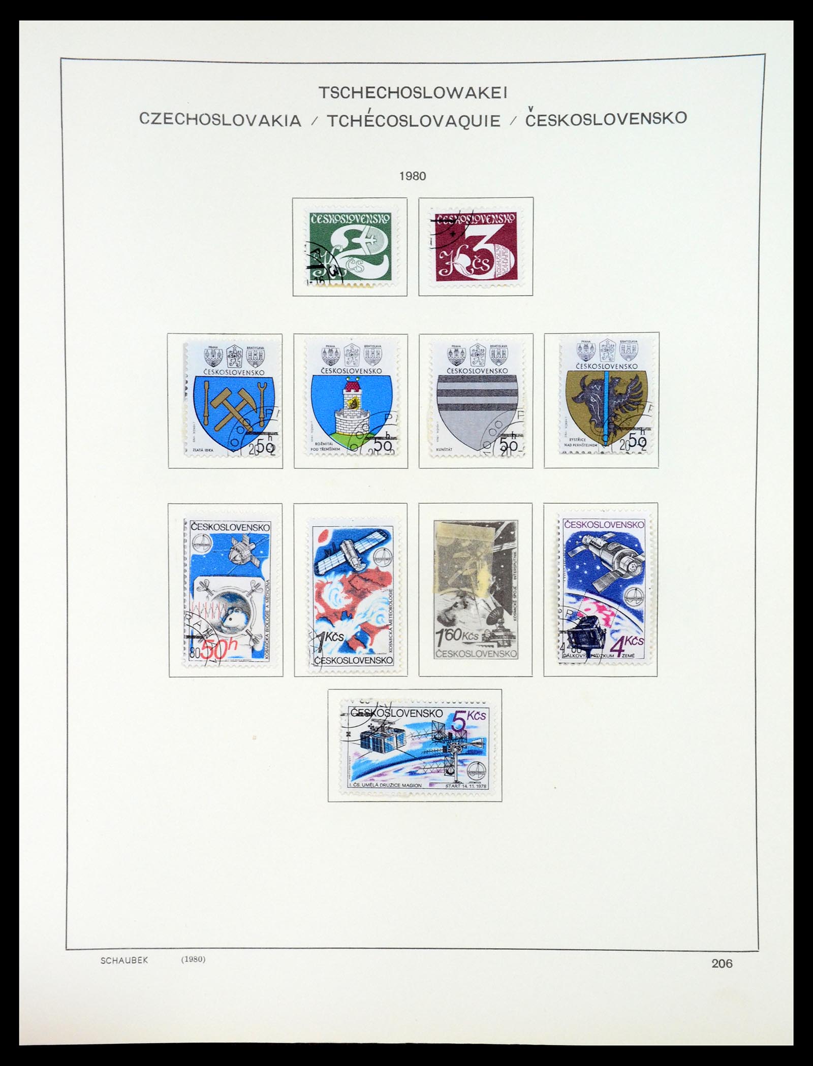 35154 278 - Postzegelverzameling 35154 Tsjechoslowakije 1918-1981.