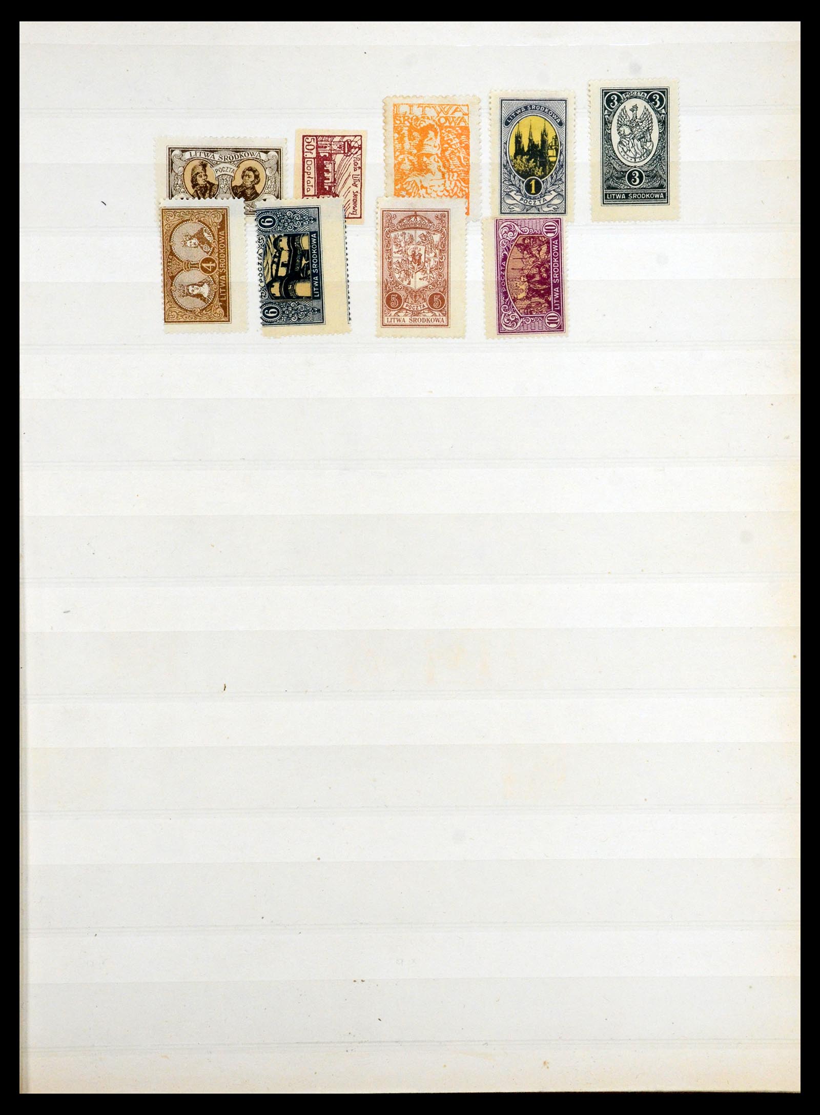 35162 001 - Postzegelverzameling 35162 Baltische Staten 1919-1999.