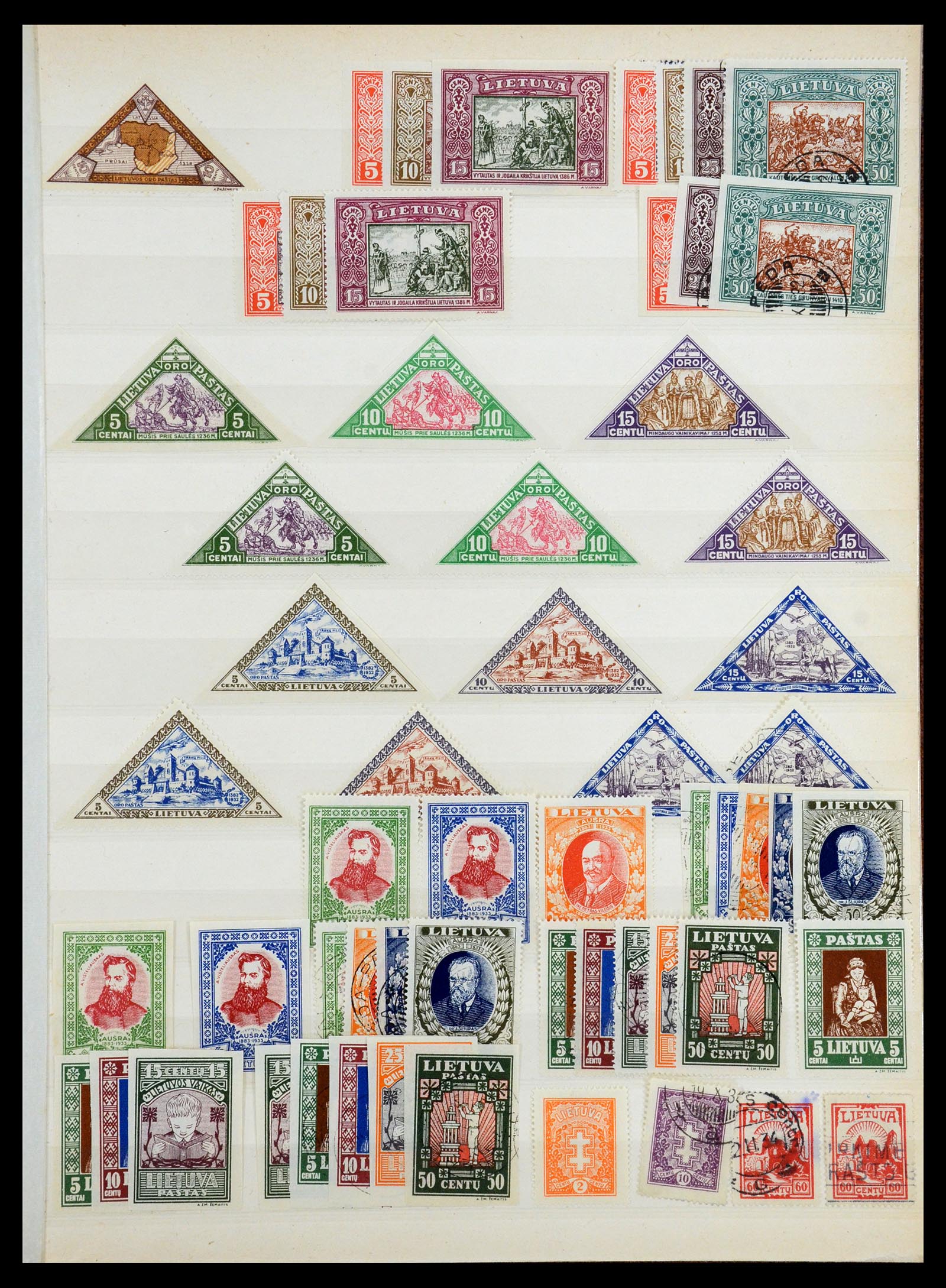 35162 009 - Postzegelverzameling 35162 Baltische Staten 1919-1999.