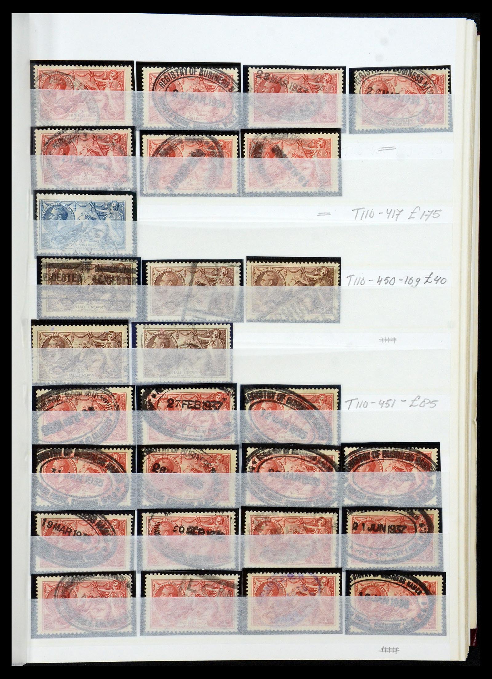 35163 015 - Postzegelverzameling 35163 Engeland 1840-1980.