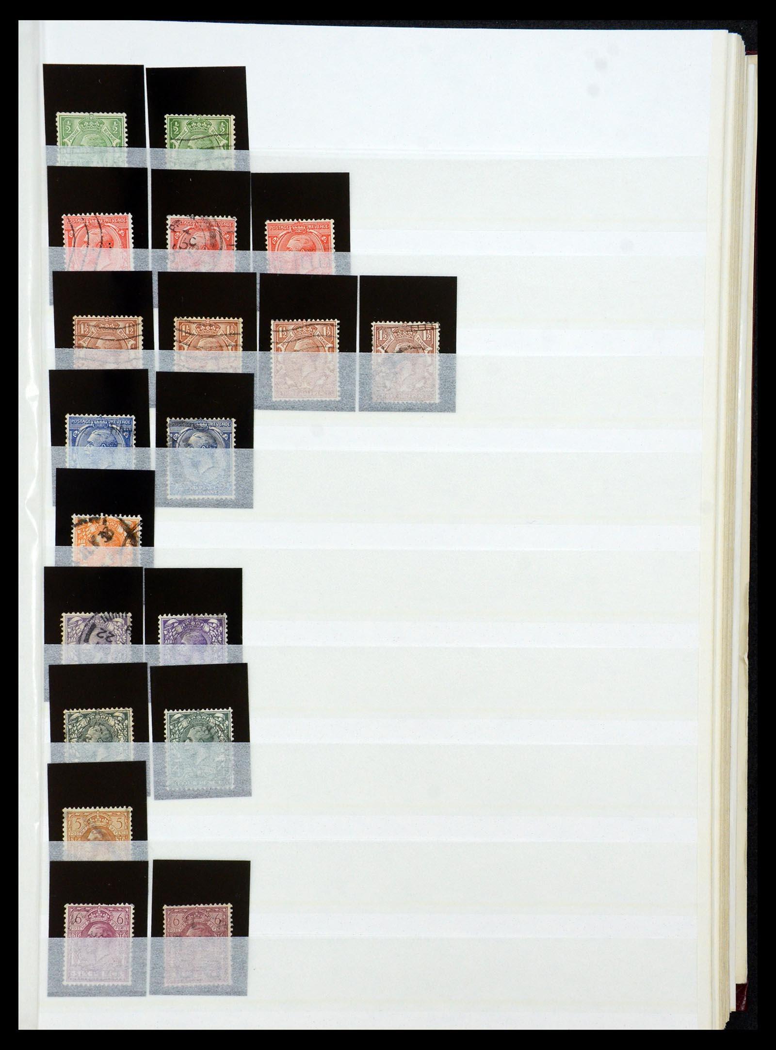 35163 017 - Postzegelverzameling 35163 Engeland 1840-1980.