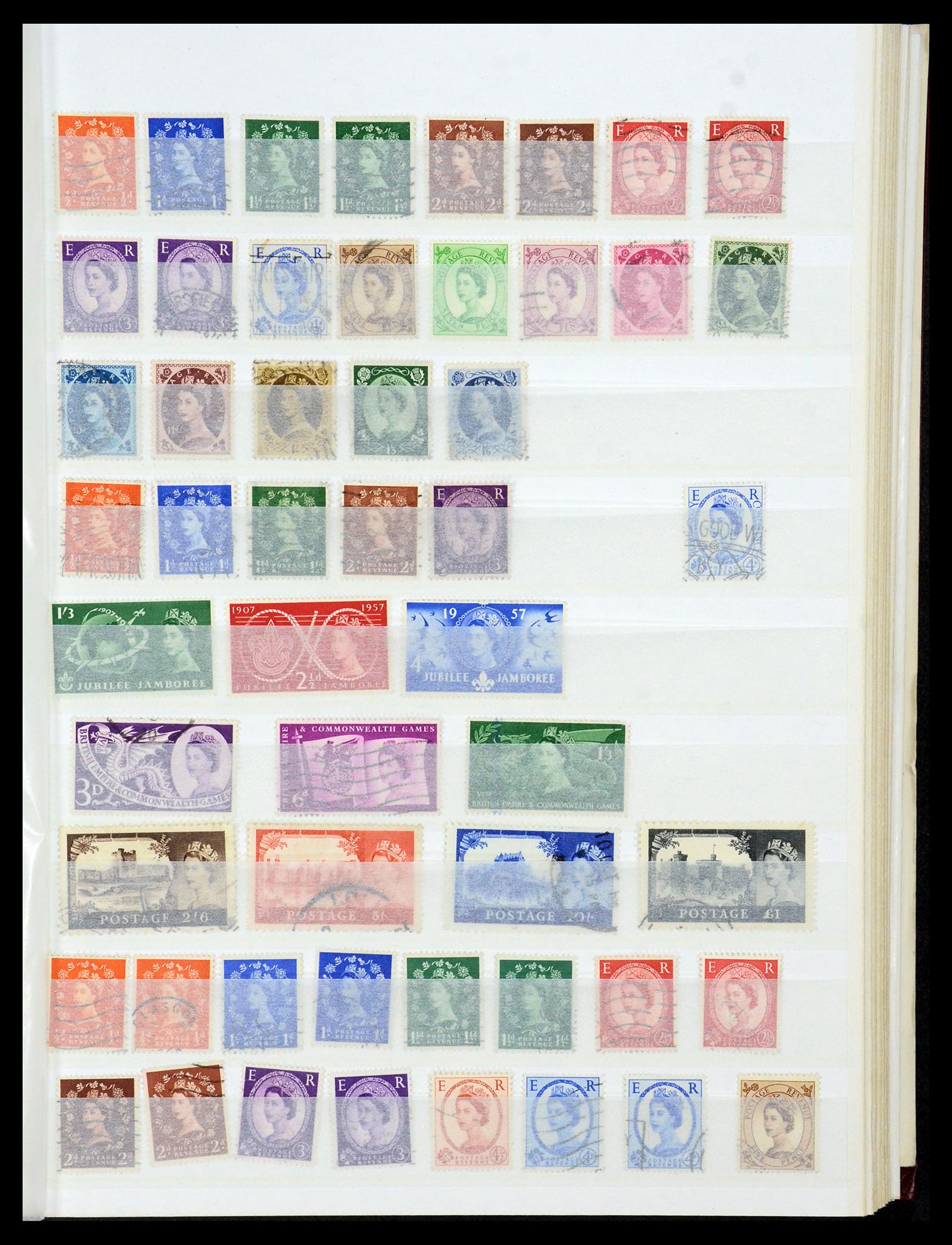 35163 023 - Postzegelverzameling 35163 Engeland 1840-1980.