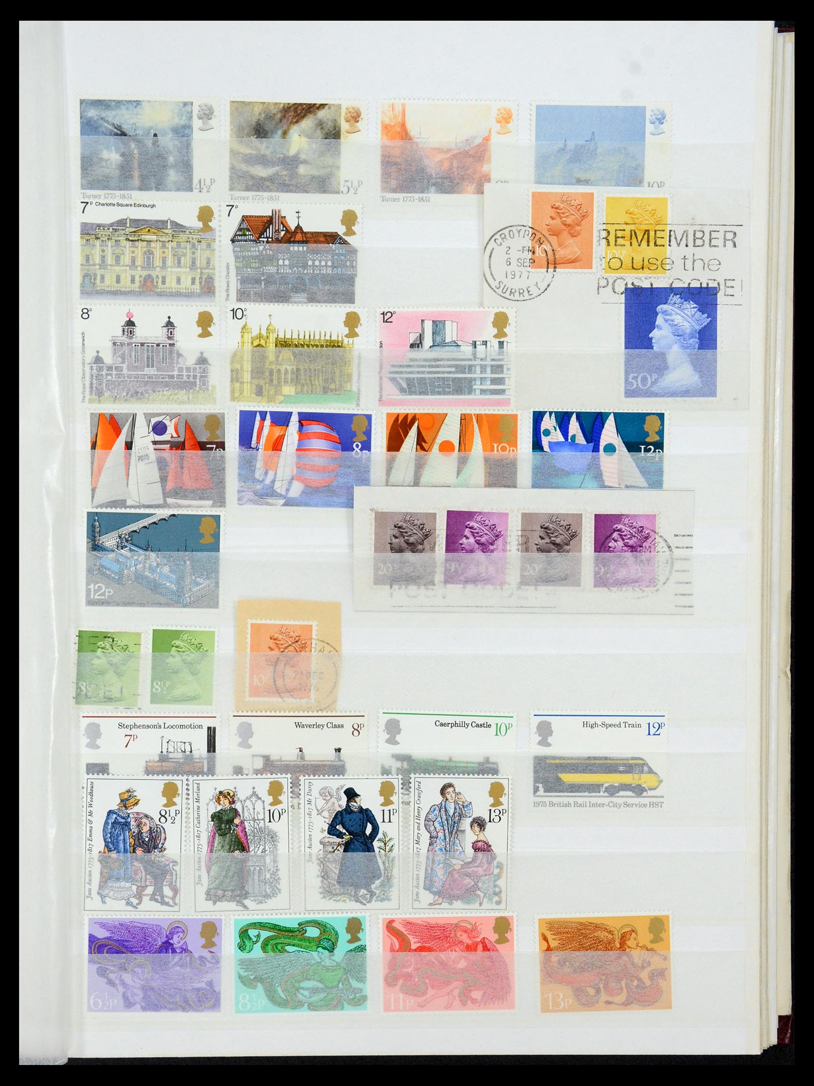 35163 035 - Postzegelverzameling 35163 Engeland 1840-1980.