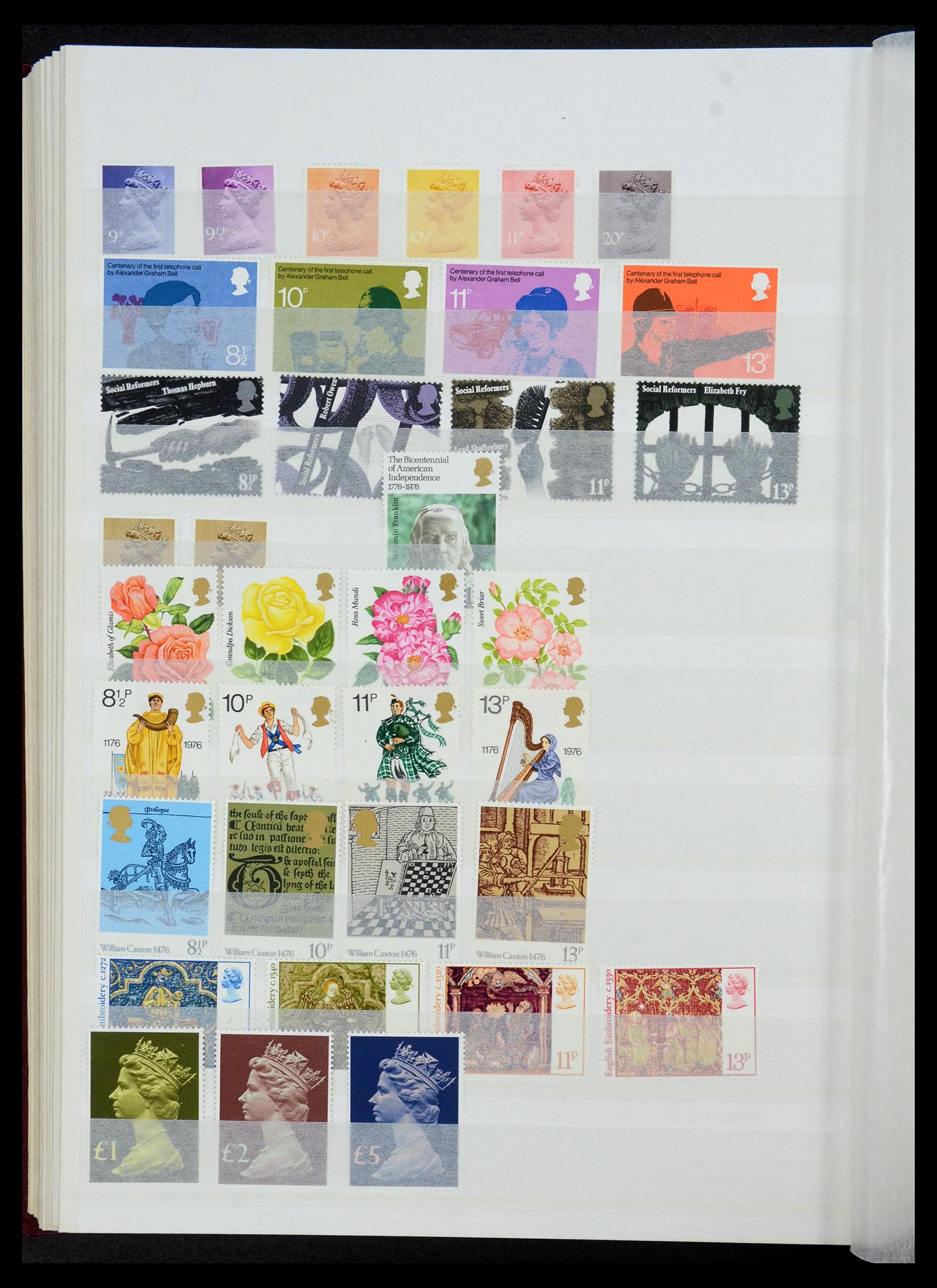 35163 036 - Postzegelverzameling 35163 Engeland 1840-1980.