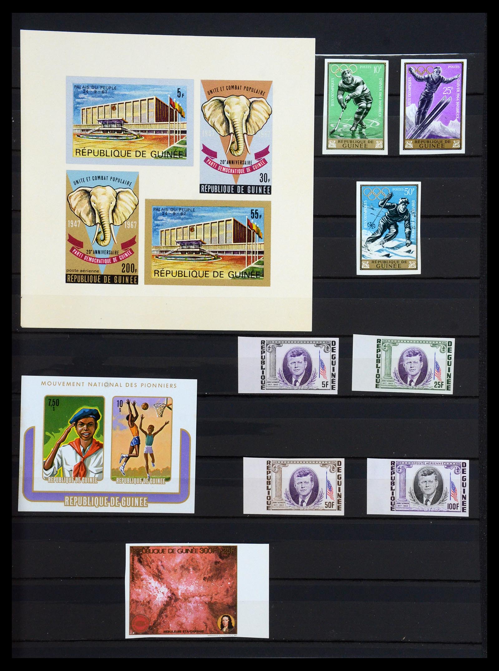 35169 001 - Postzegelverzameling 35169 Franse koloniën 1880-1980.