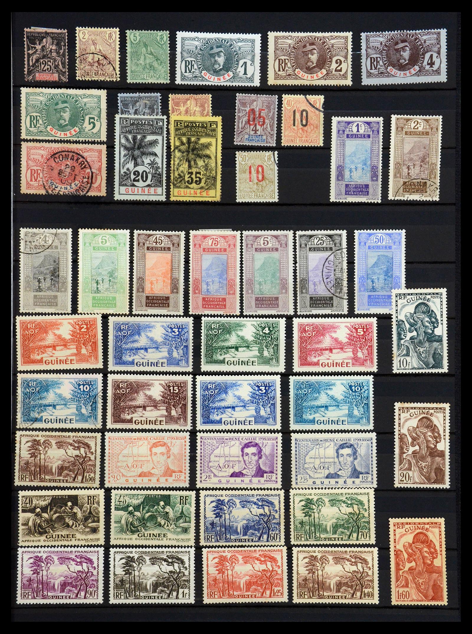 35169 005 - Postzegelverzameling 35169 Franse koloniën 1880-1980.