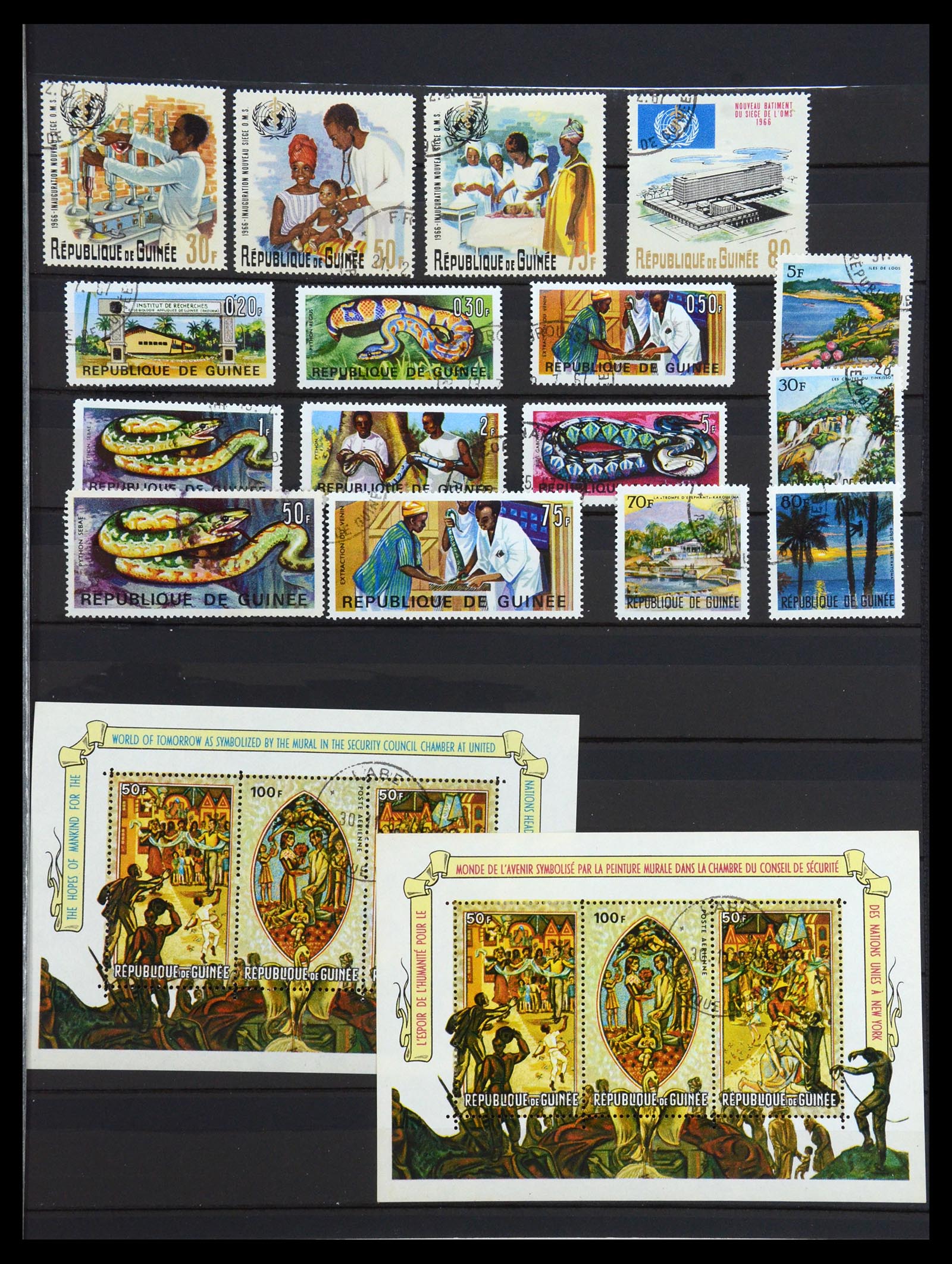 35169 009 - Postzegelverzameling 35169 Franse koloniën 1880-1980.