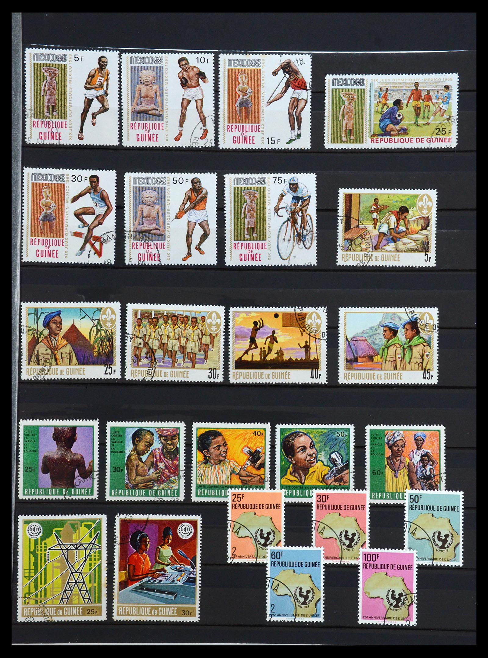 35169 011 - Postzegelverzameling 35169 Franse koloniën 1880-1980.