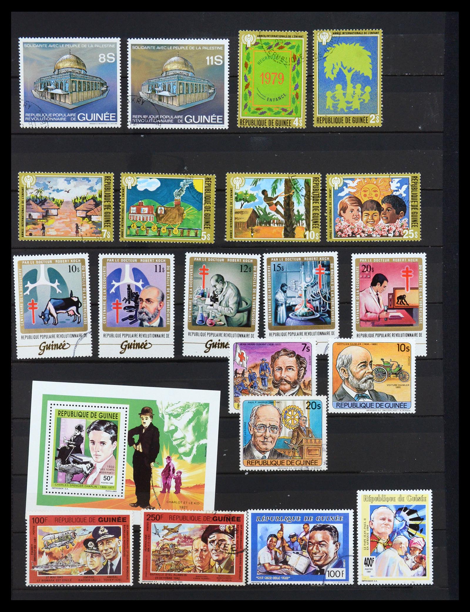 35169 016 - Postzegelverzameling 35169 Franse koloniën 1880-1980.