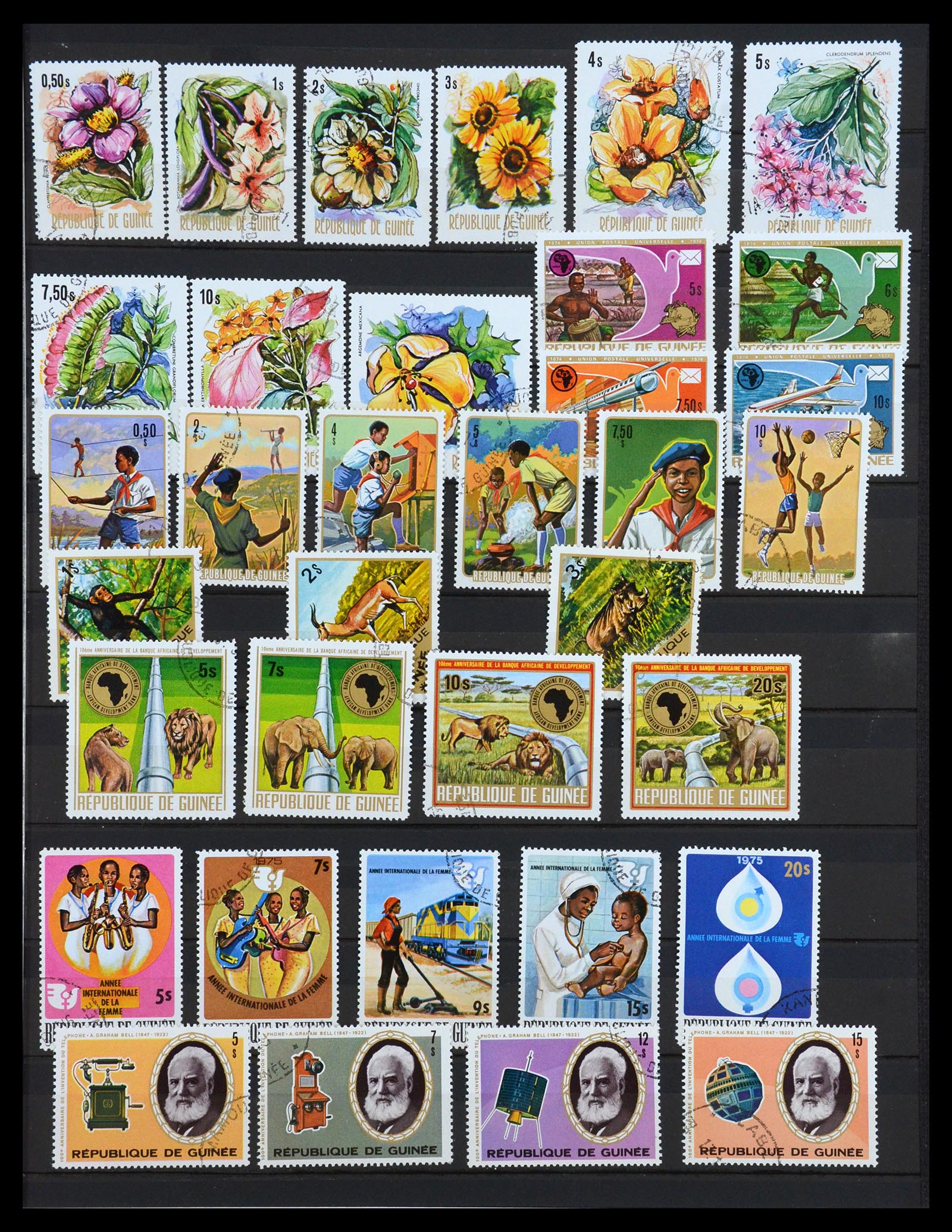 35169 029 - Postzegelverzameling 35169 Franse koloniën 1880-1980.