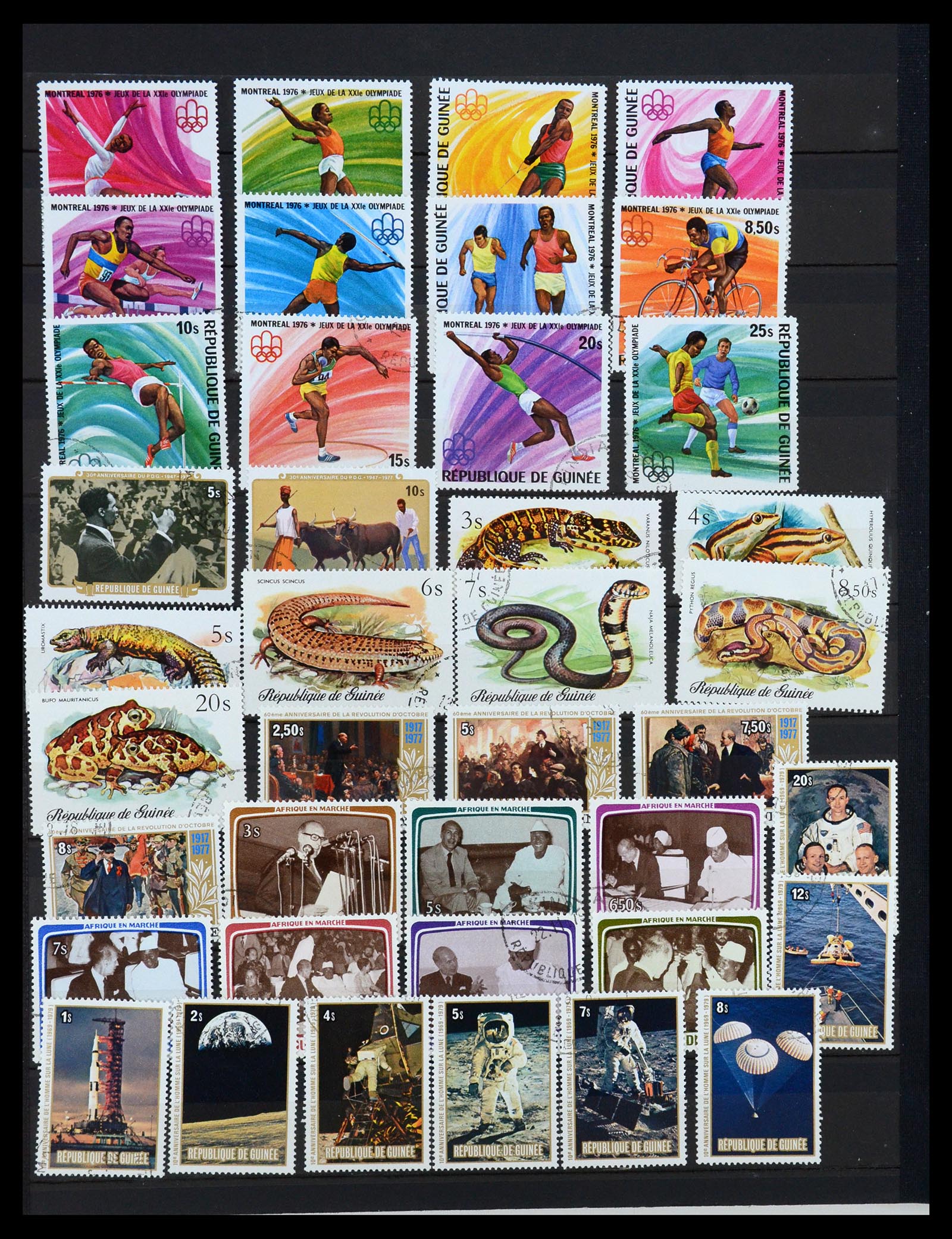 35169 030 - Postzegelverzameling 35169 Franse koloniën 1880-1980.