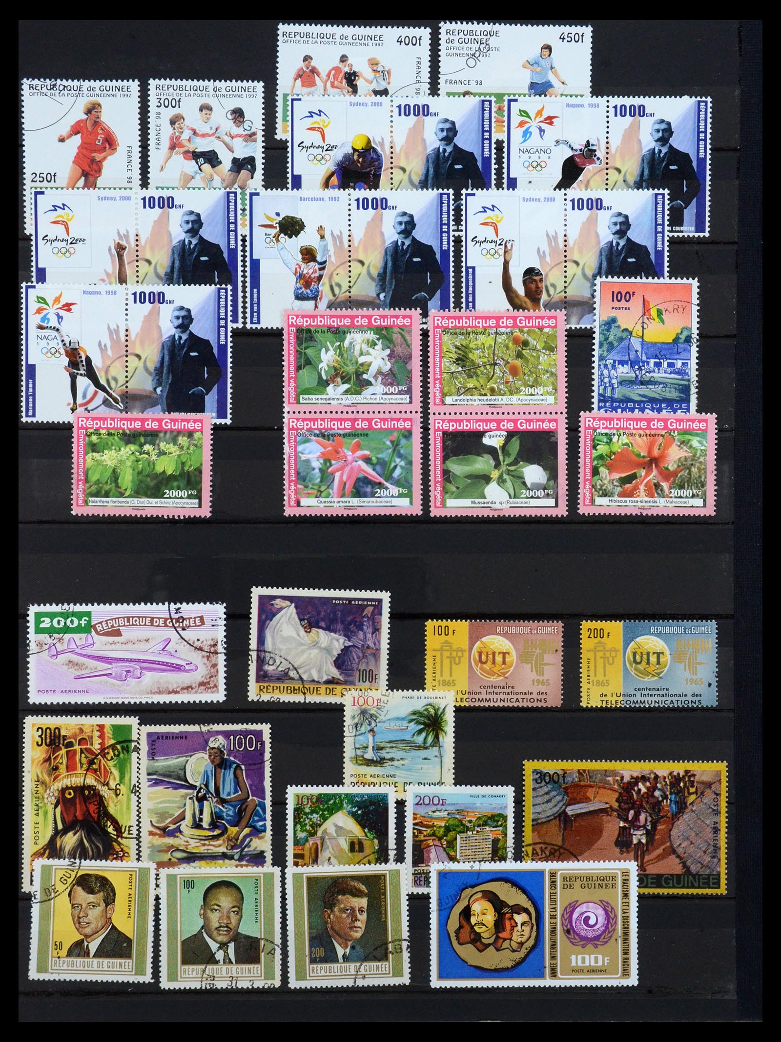 35169 032 - Postzegelverzameling 35169 Franse koloniën 1880-1980.