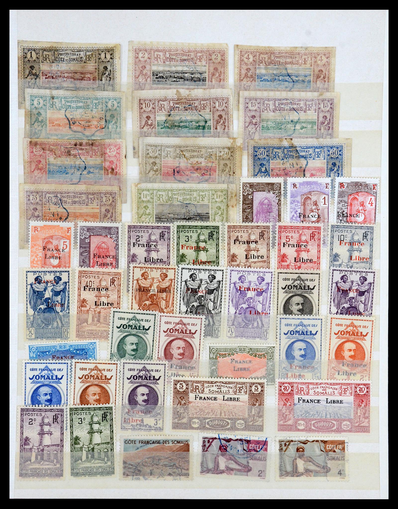 35169 053 - Postzegelverzameling 35169 Franse koloniën 1880-1980.