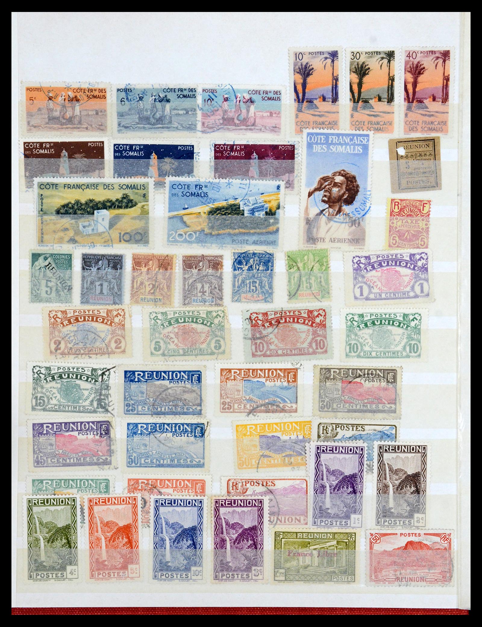 35169 054 - Postzegelverzameling 35169 Franse koloniën 1880-1980.
