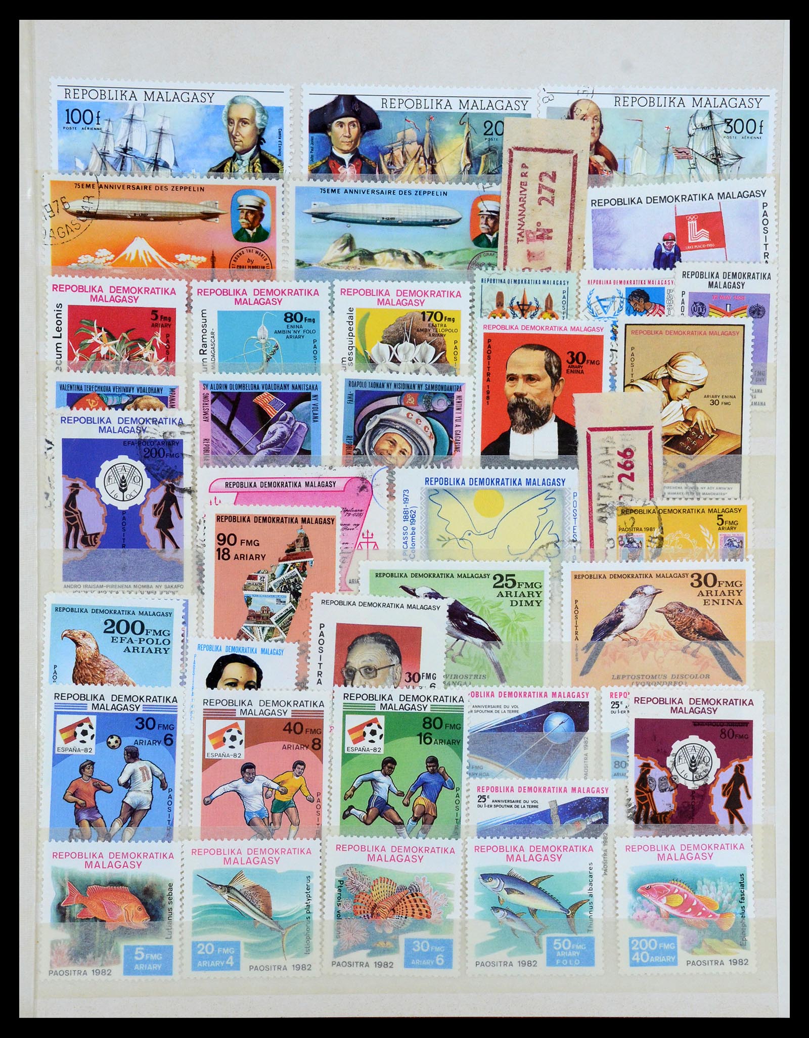 35169 059 - Postzegelverzameling 35169 Franse koloniën 1880-1980.