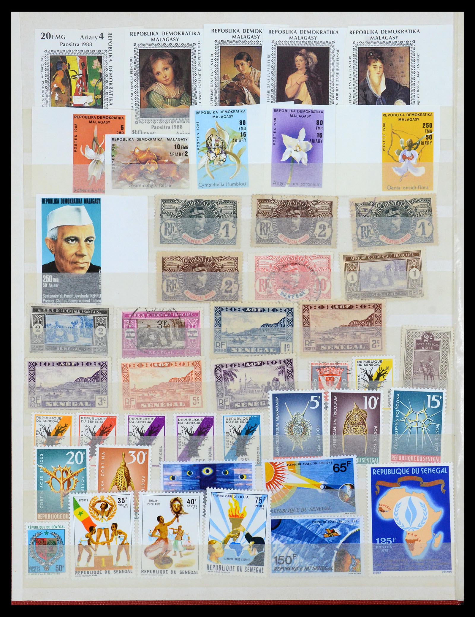 35169 062 - Postzegelverzameling 35169 Franse koloniën 1880-1980.