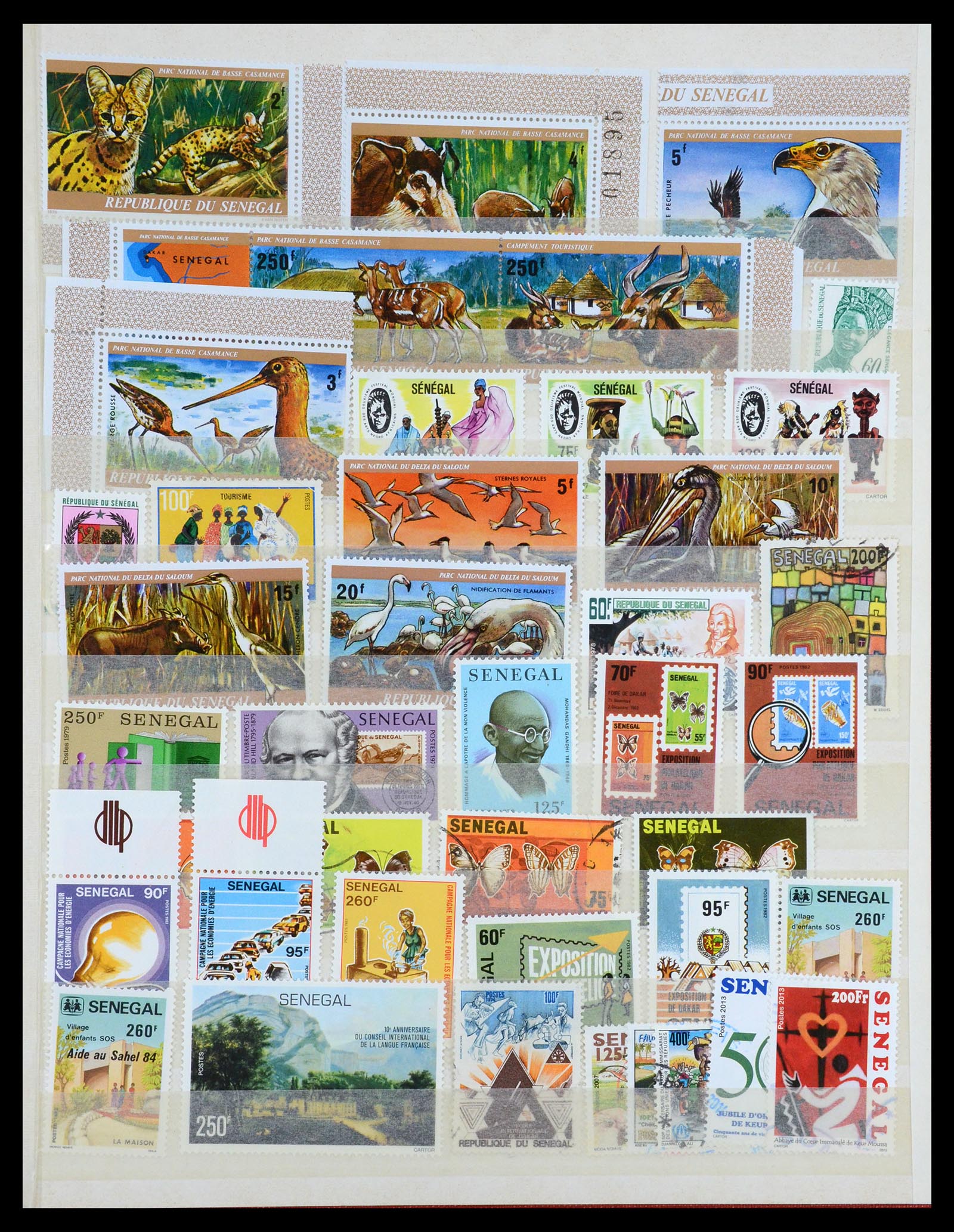 35169 063 - Postzegelverzameling 35169 Franse koloniën 1880-1980.