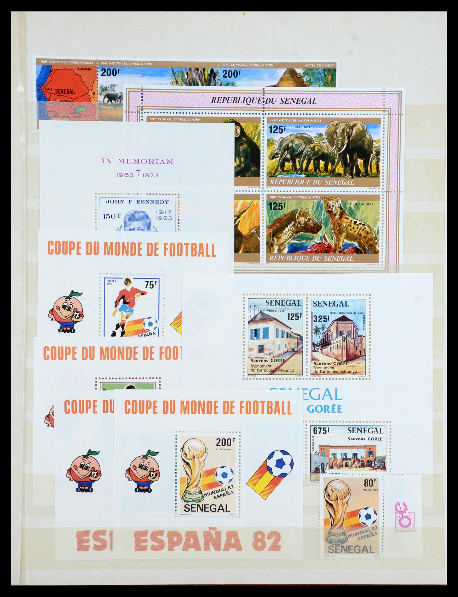 35169 065 - Postzegelverzameling 35169 Franse koloniën 1880-1980.