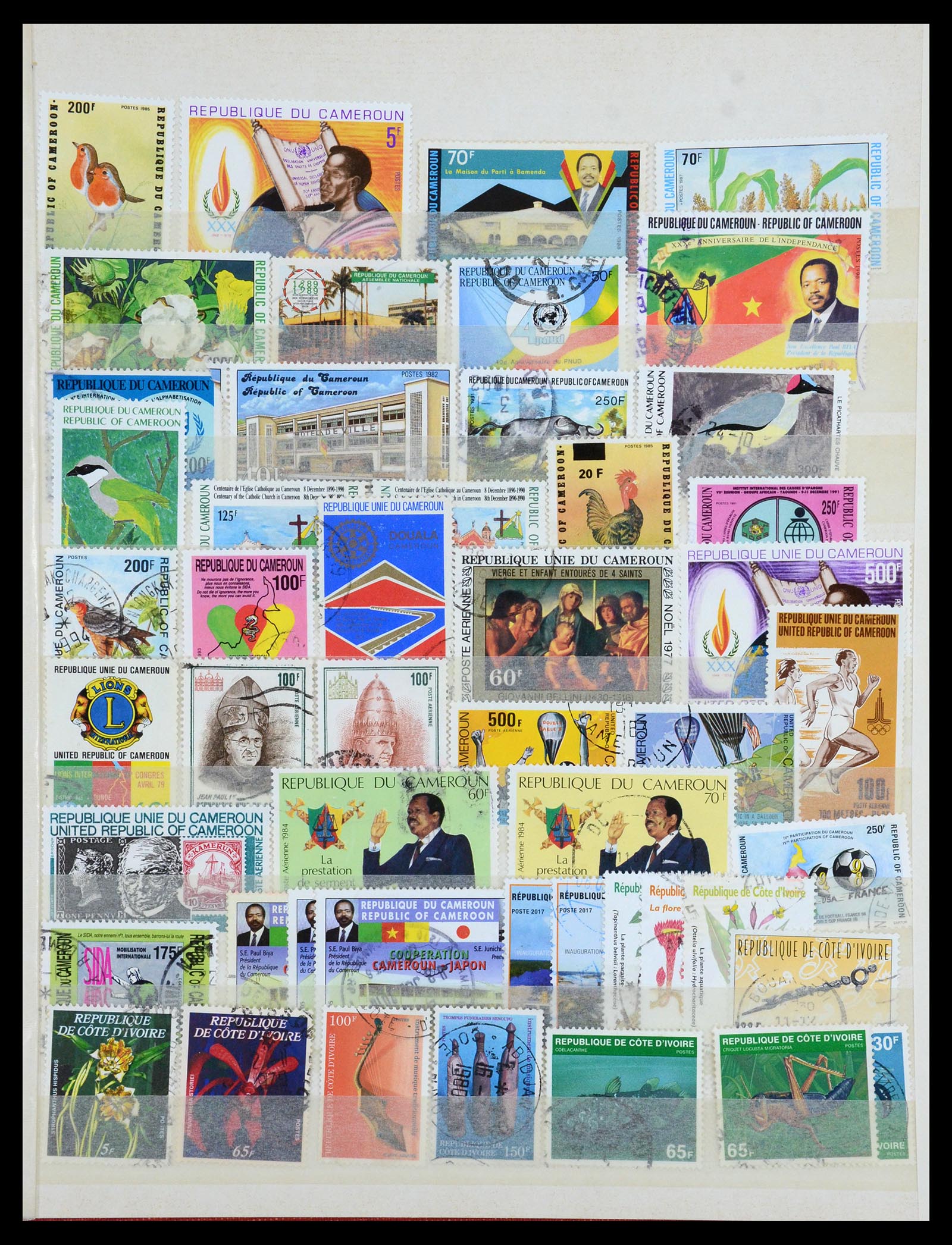 35169 067 - Postzegelverzameling 35169 Franse koloniën 1880-1980.