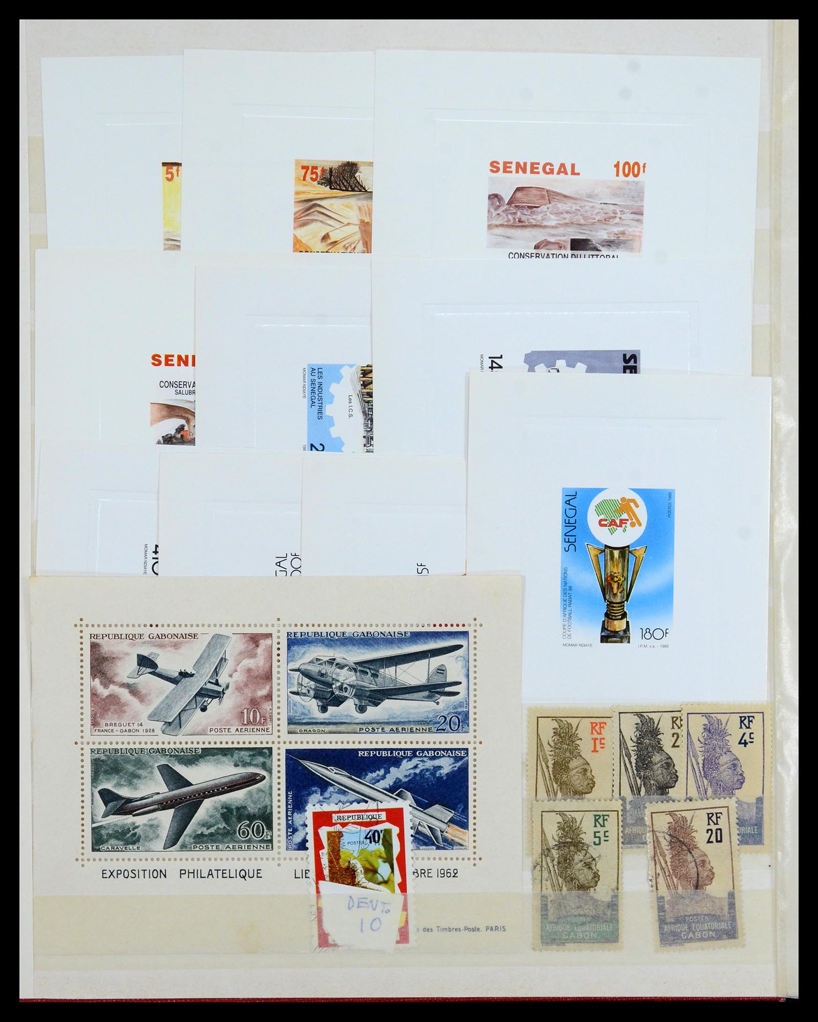 35169 068 - Postzegelverzameling 35169 Franse koloniën 1880-1980.