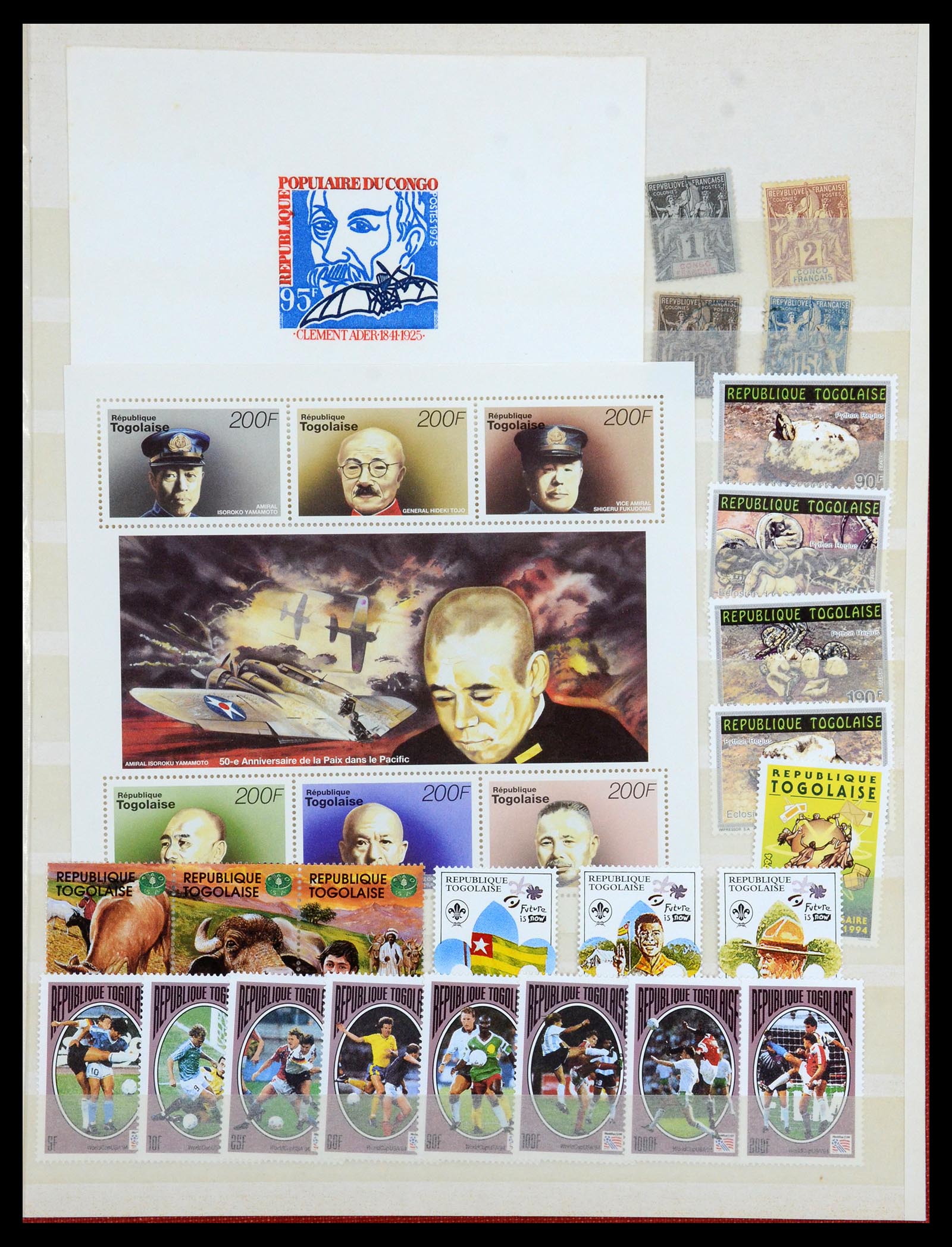 35169 069 - Postzegelverzameling 35169 Franse koloniën 1880-1980.