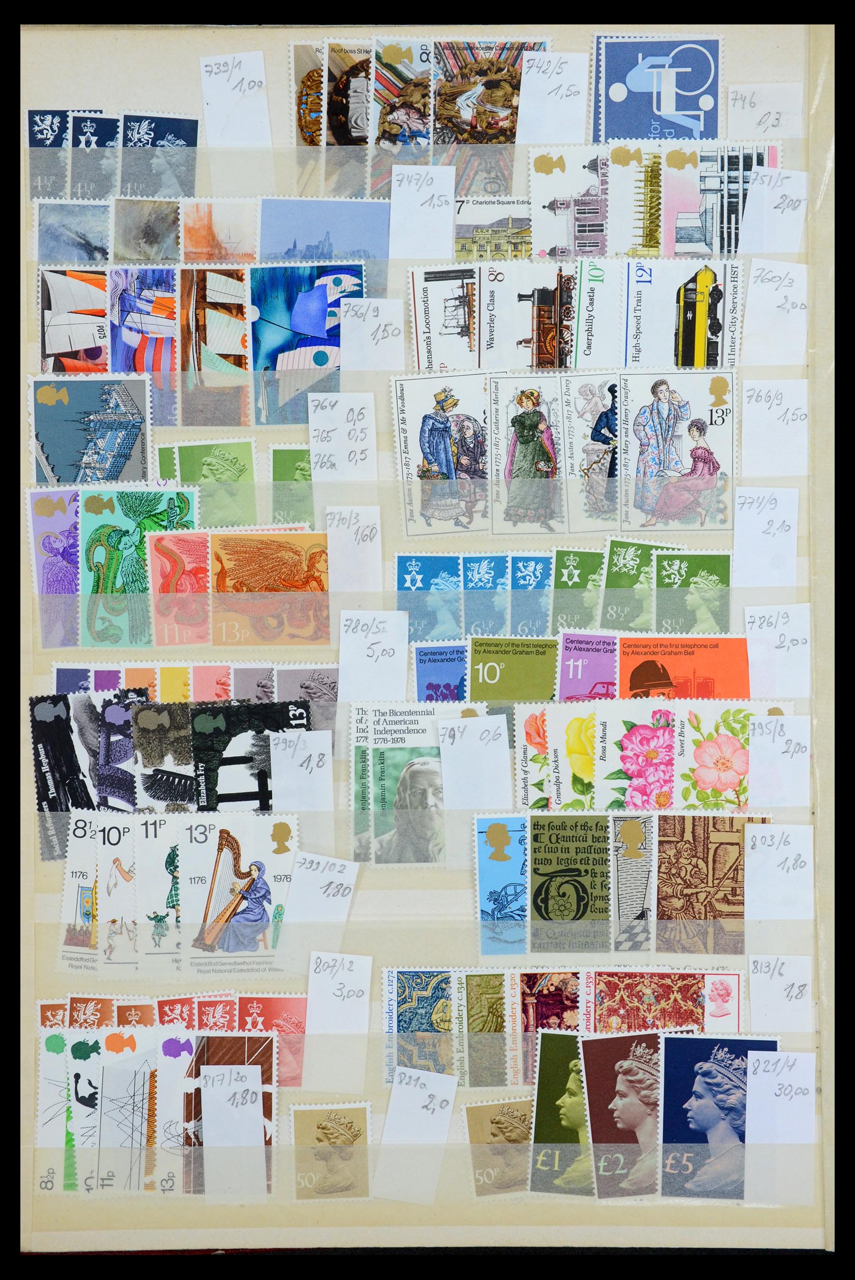 35170 017 - Postzegelverzameling 35170 Engeland 1854-1997.