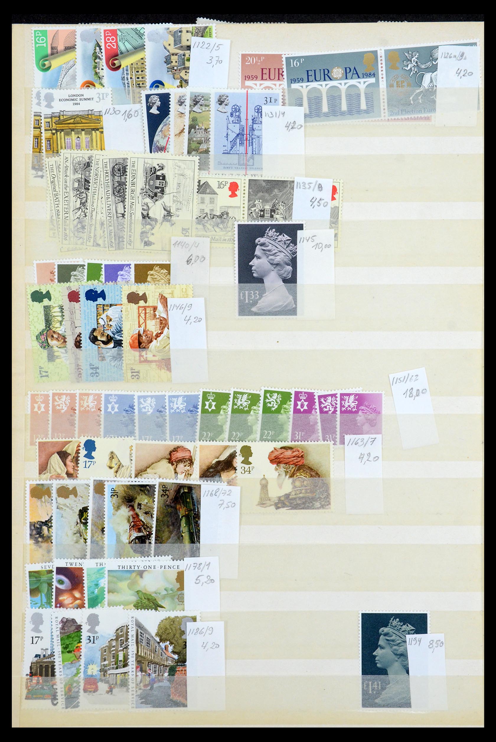 35170 021 - Stamp Collection 35170 Great Britain 1854-1997.